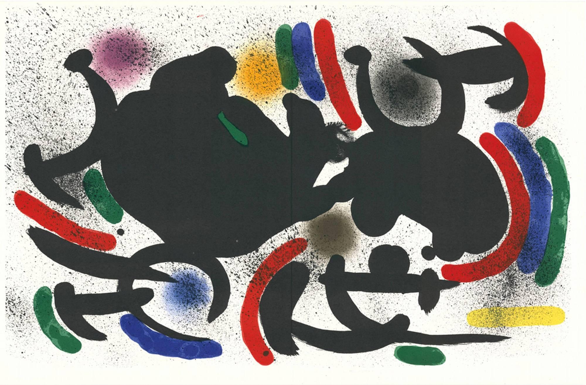 Litografia Originale VII - Print by Joan Miró