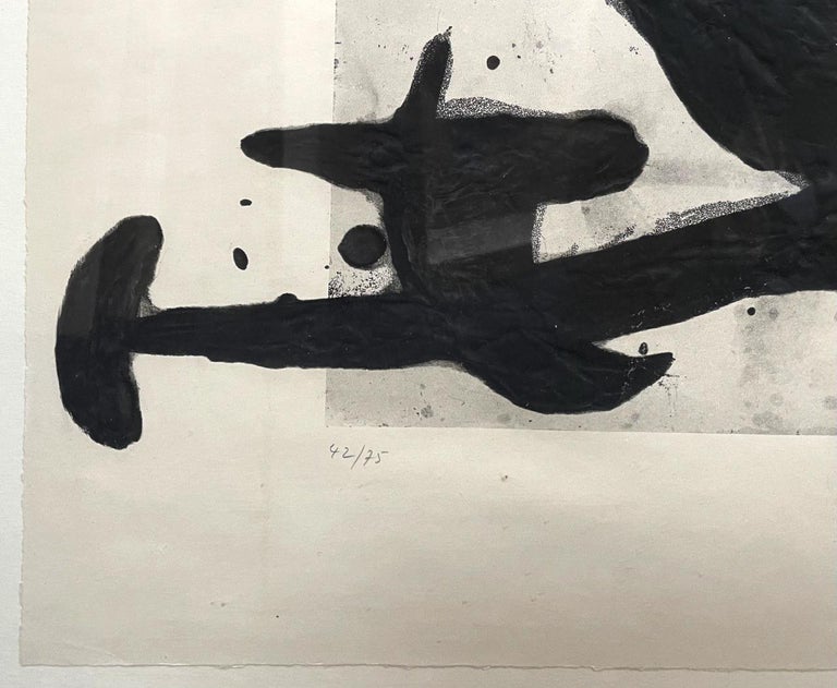 'l’Oiseau Destructeur' original abstract etching signed by Joan Miró For Sale 2