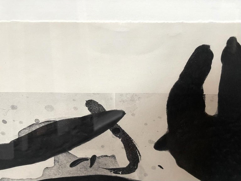 'l’Oiseau Destructeur' original abstract etching signed by Joan Miró For Sale 3