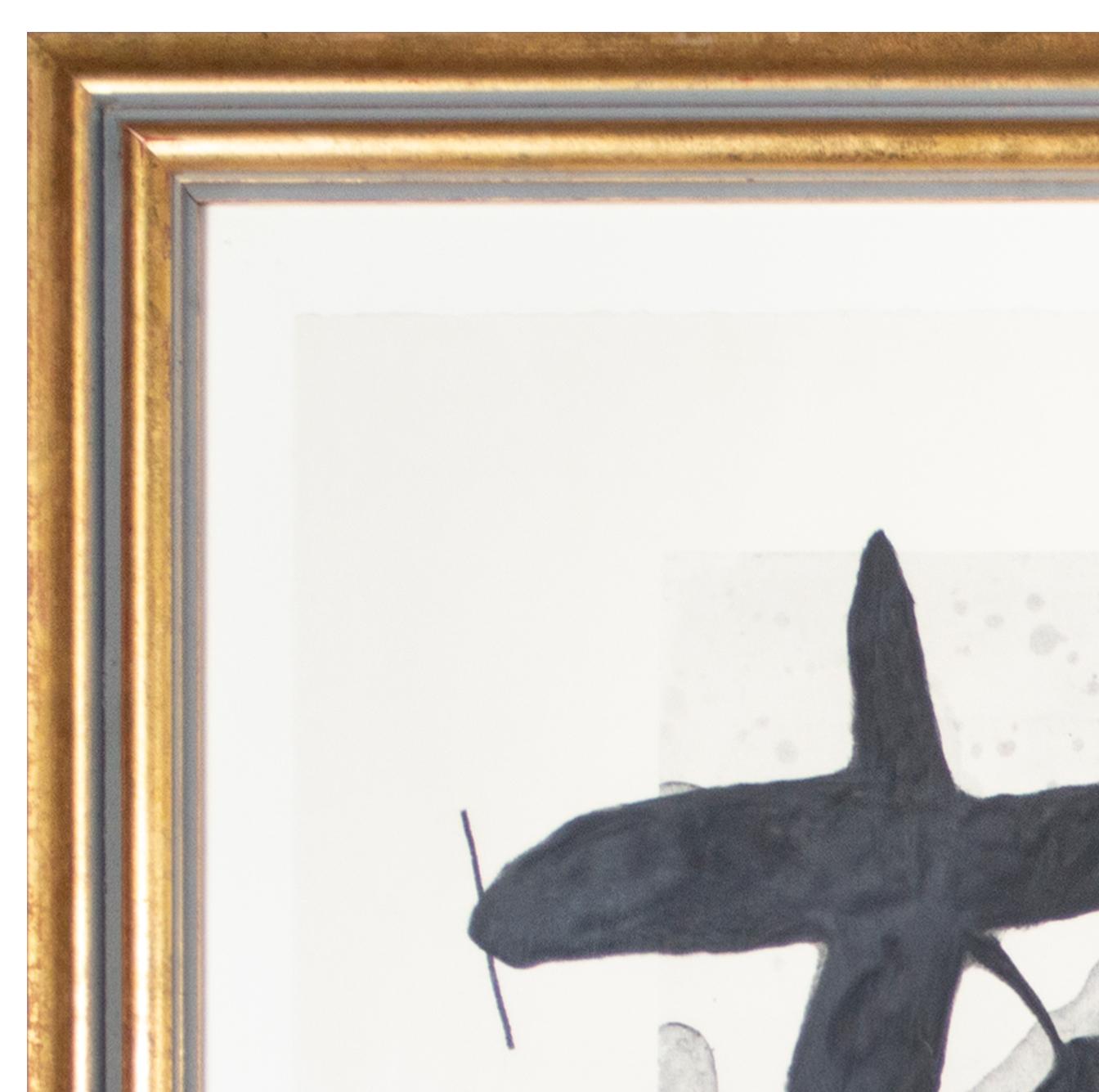 'l’Oiseau Destructeur' original abstract etching signed by Joan Miró 2
