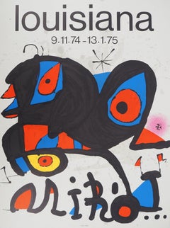 Louisiana Museum – Signierte Original-Lithografie, 1974, Maeght Nr. 944