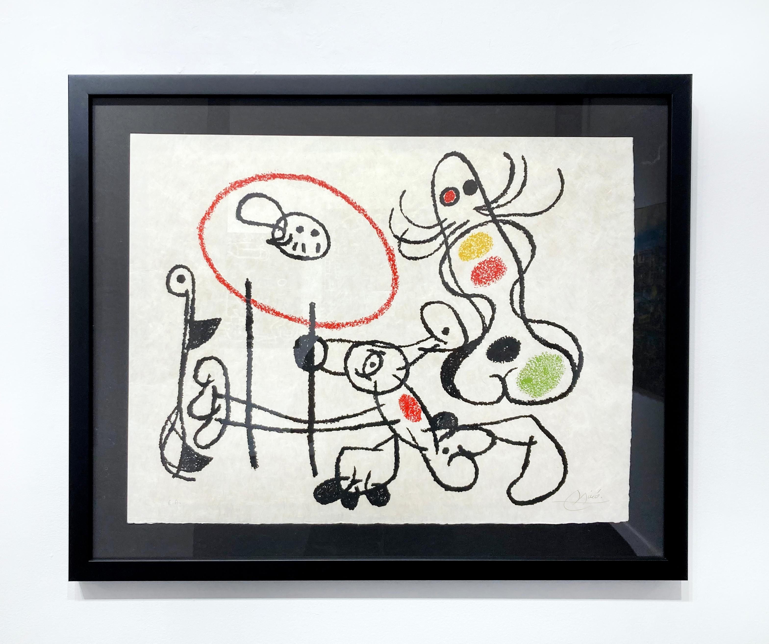 M. 784 from Ubu aux Baléares - Modern Print by Joan Miró
