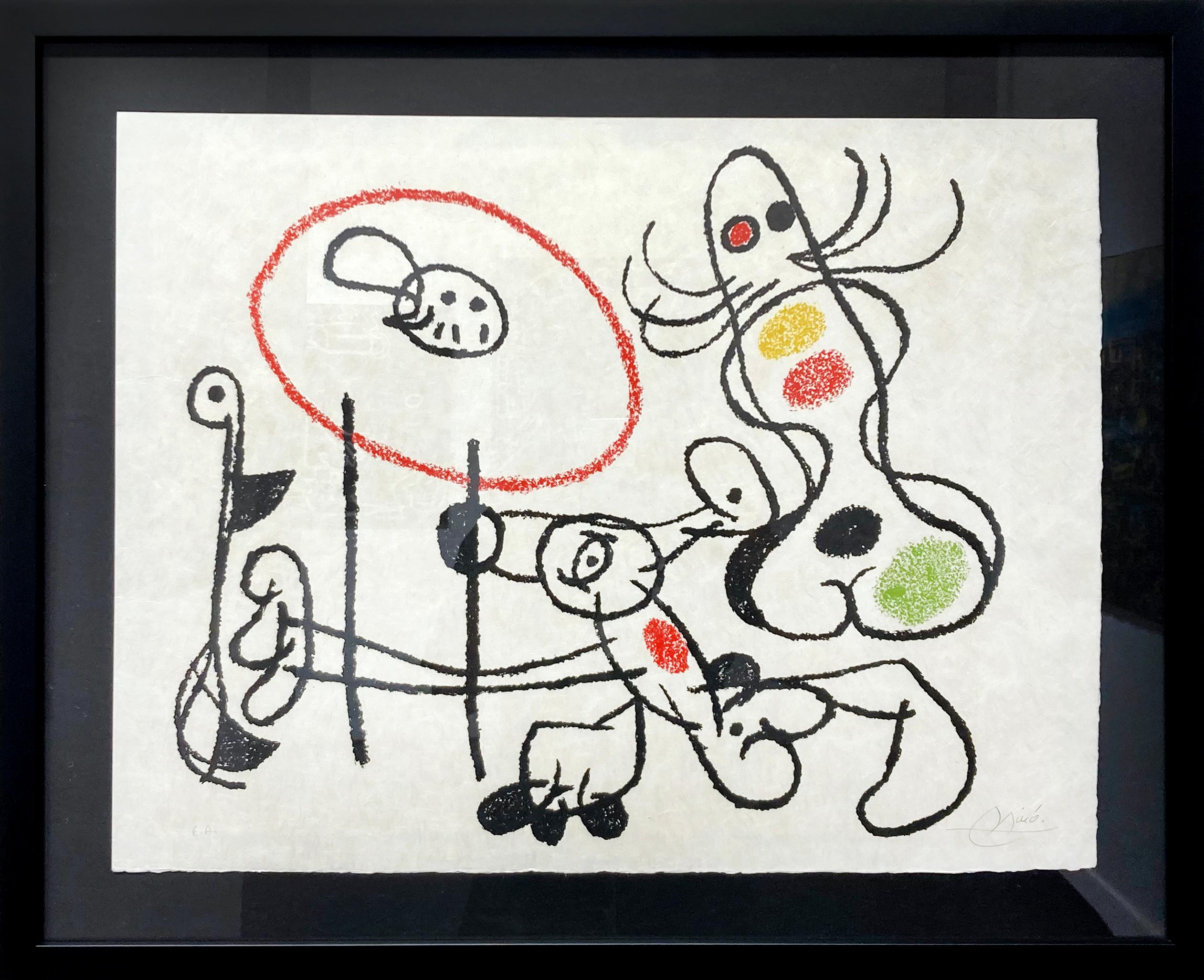 M. 784 from Ubu aux Baléares - Print by Joan Miró