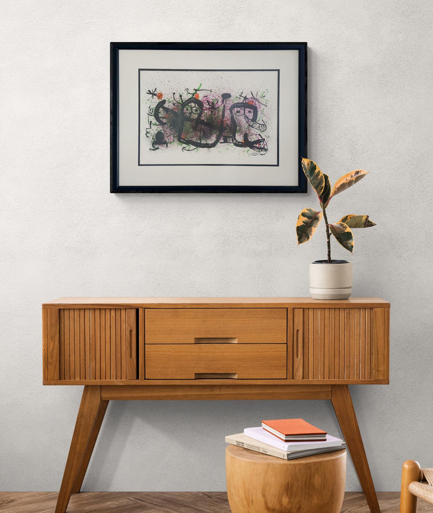 Ma de Proverbs (Abstract, Modern, Surrealism, Colorful, FRAMED, ~24% OFF) For Sale 2