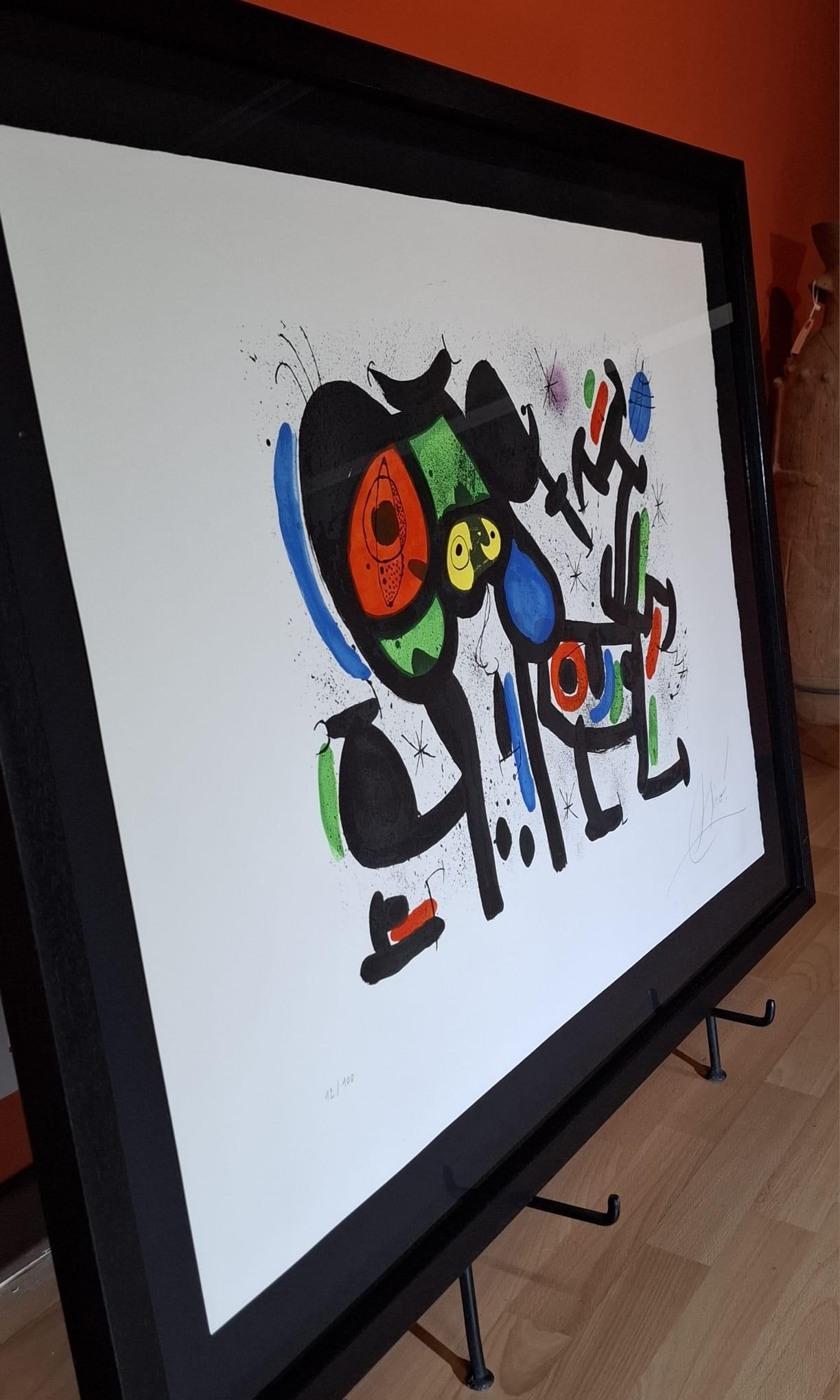 Magie Blanche II (Abstrakt), Print, von Joan Miró