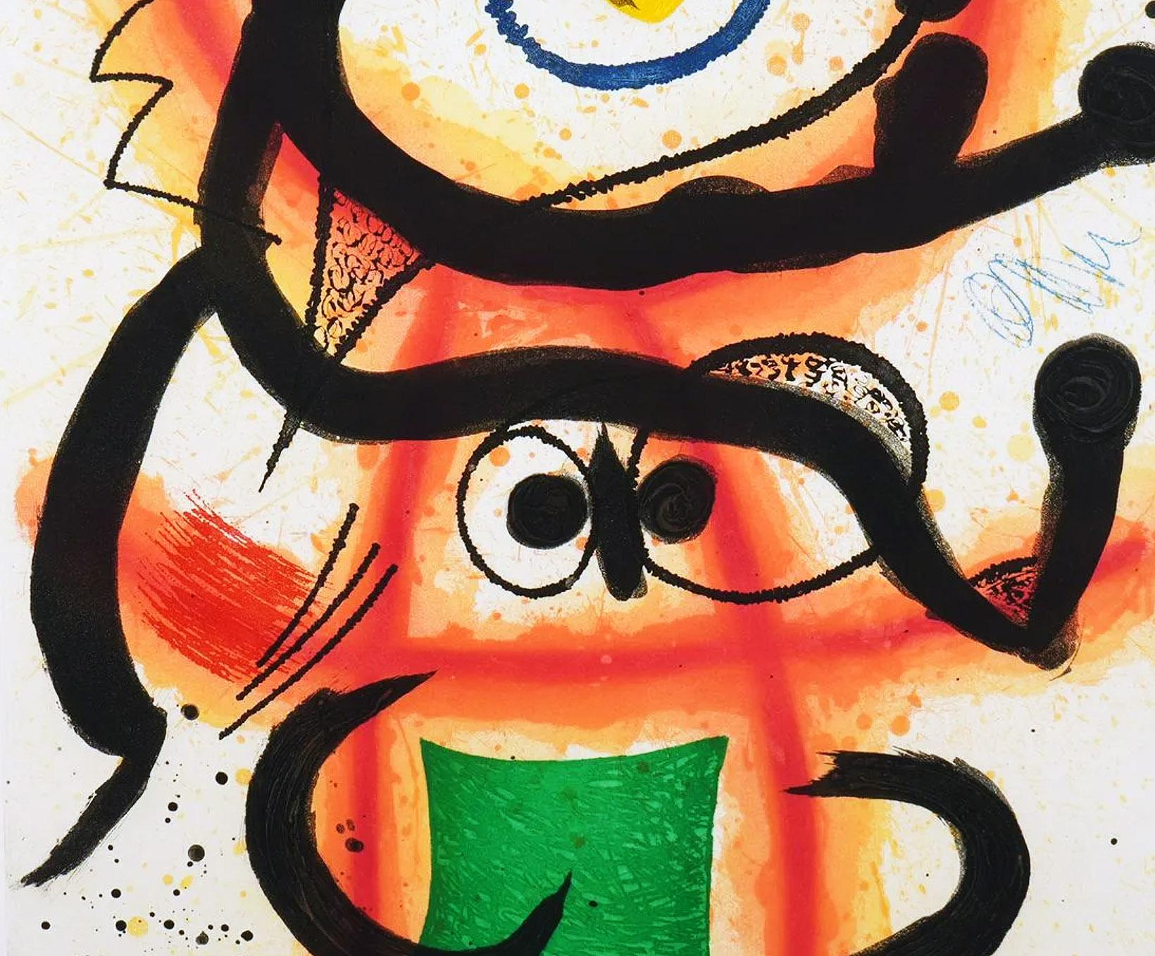 Mambo - Modern Print by Joan Miró