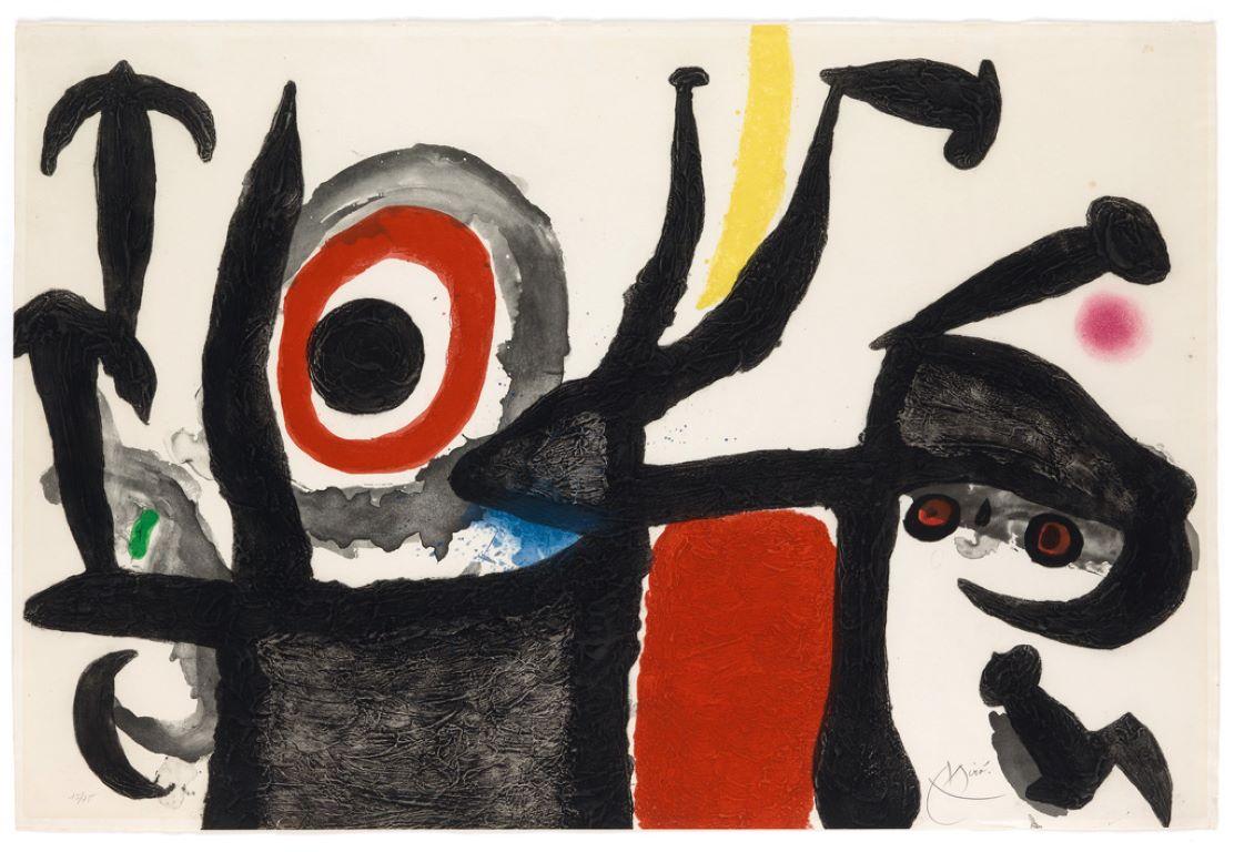 Joan Miró Print - Manoletina