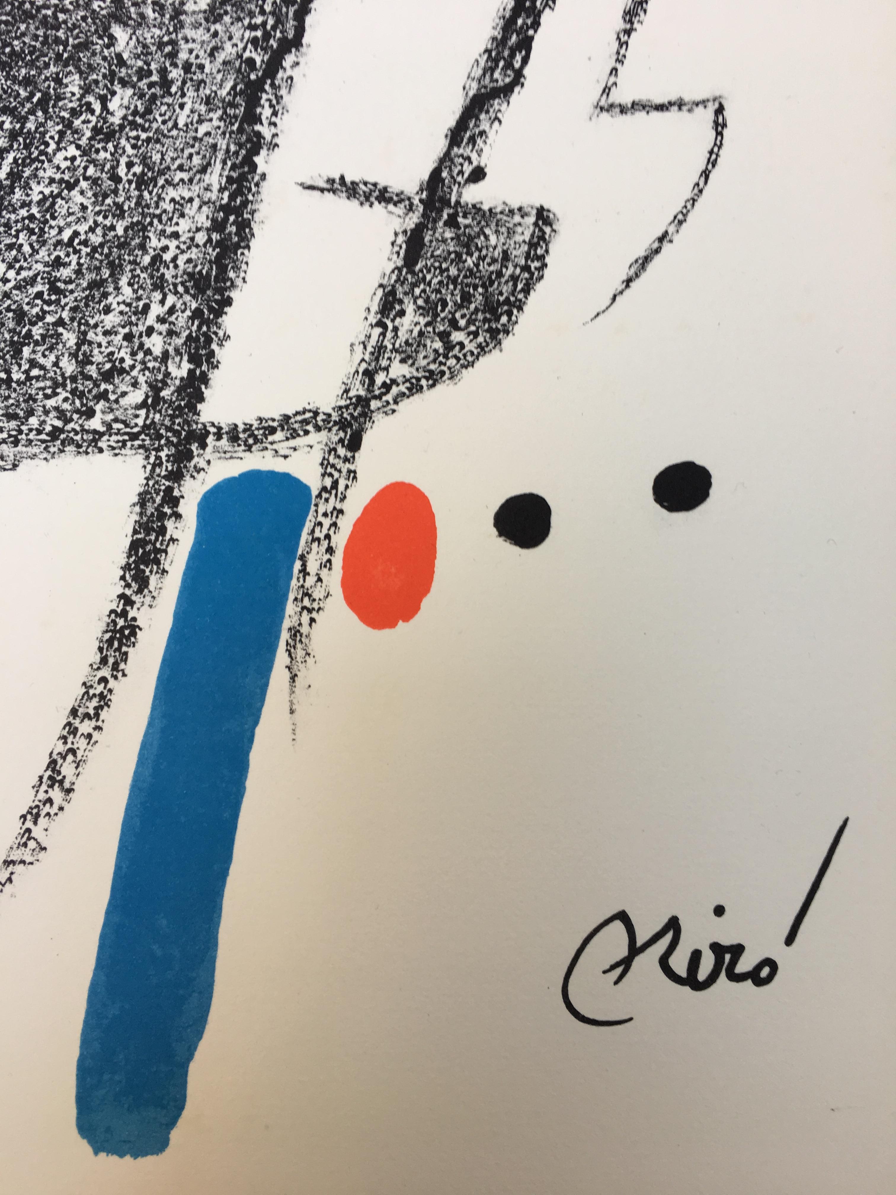 Maravillas con Variaciones Acrosticas 1 - Modern Print by Joan Miró