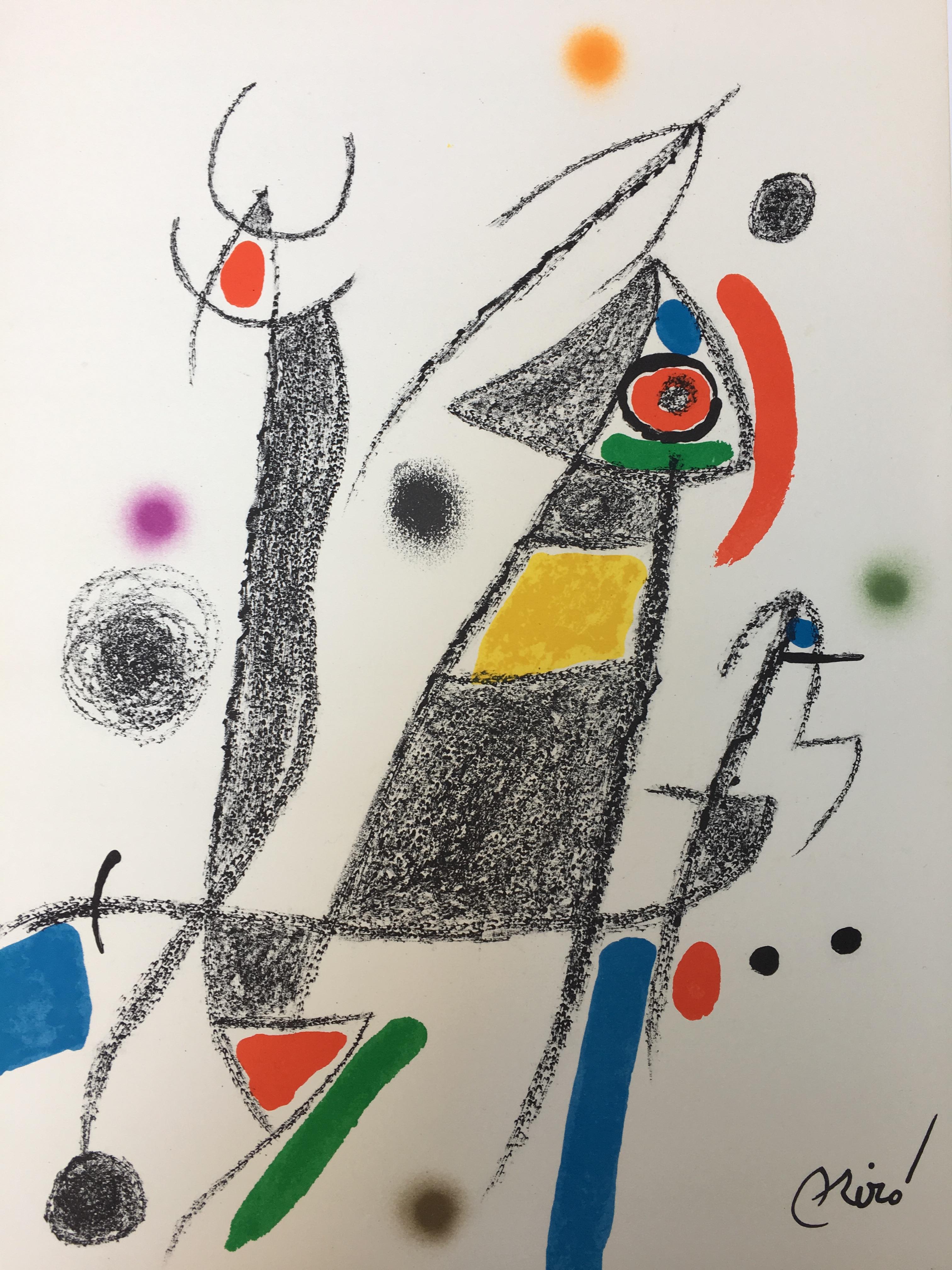 Joan Miró Abstract Print - Maravillas con Variaciones Acrosticas 1