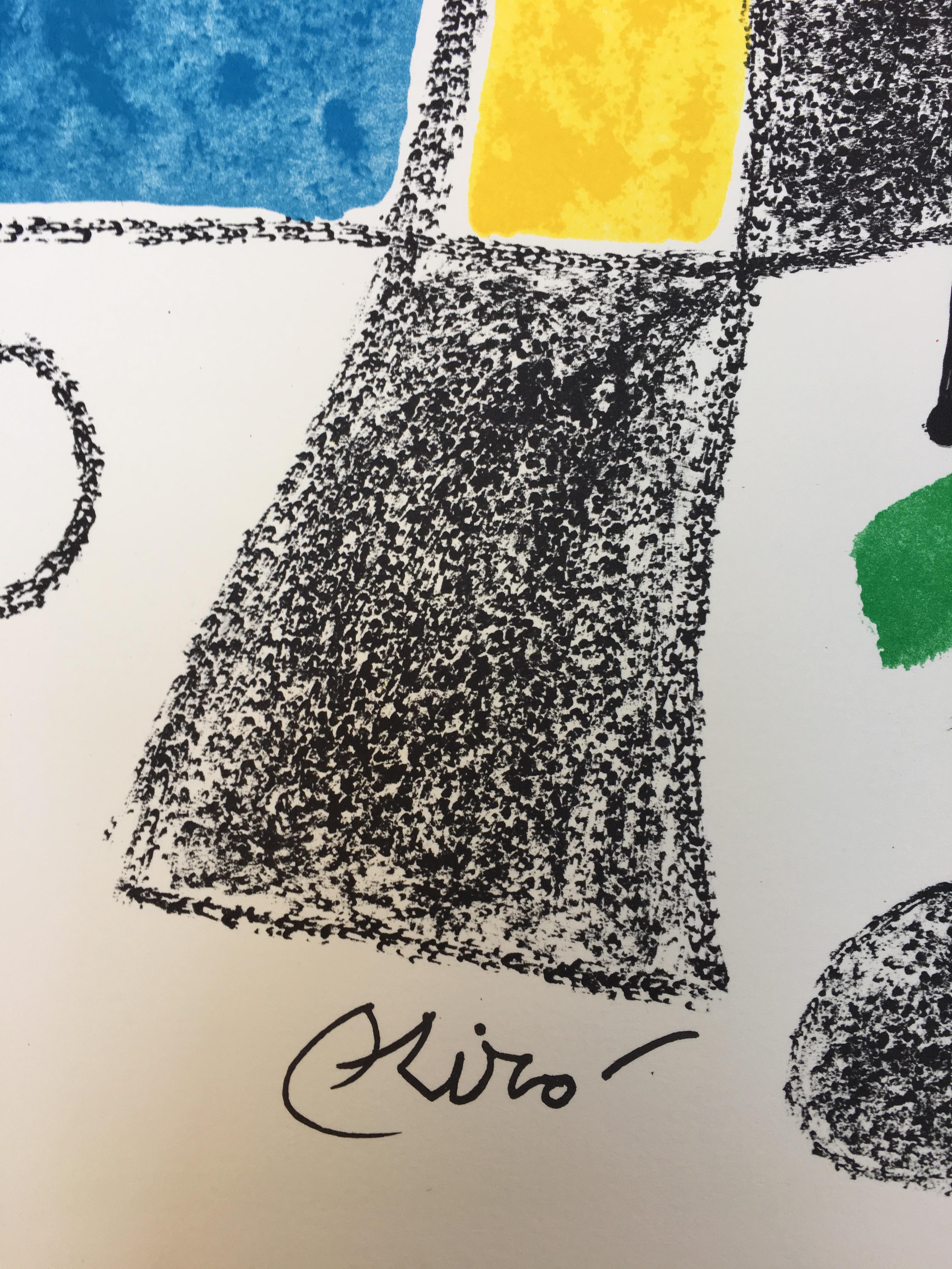 Maravillas con Variaciones Acrosticas 2 - Print by Joan Miró
