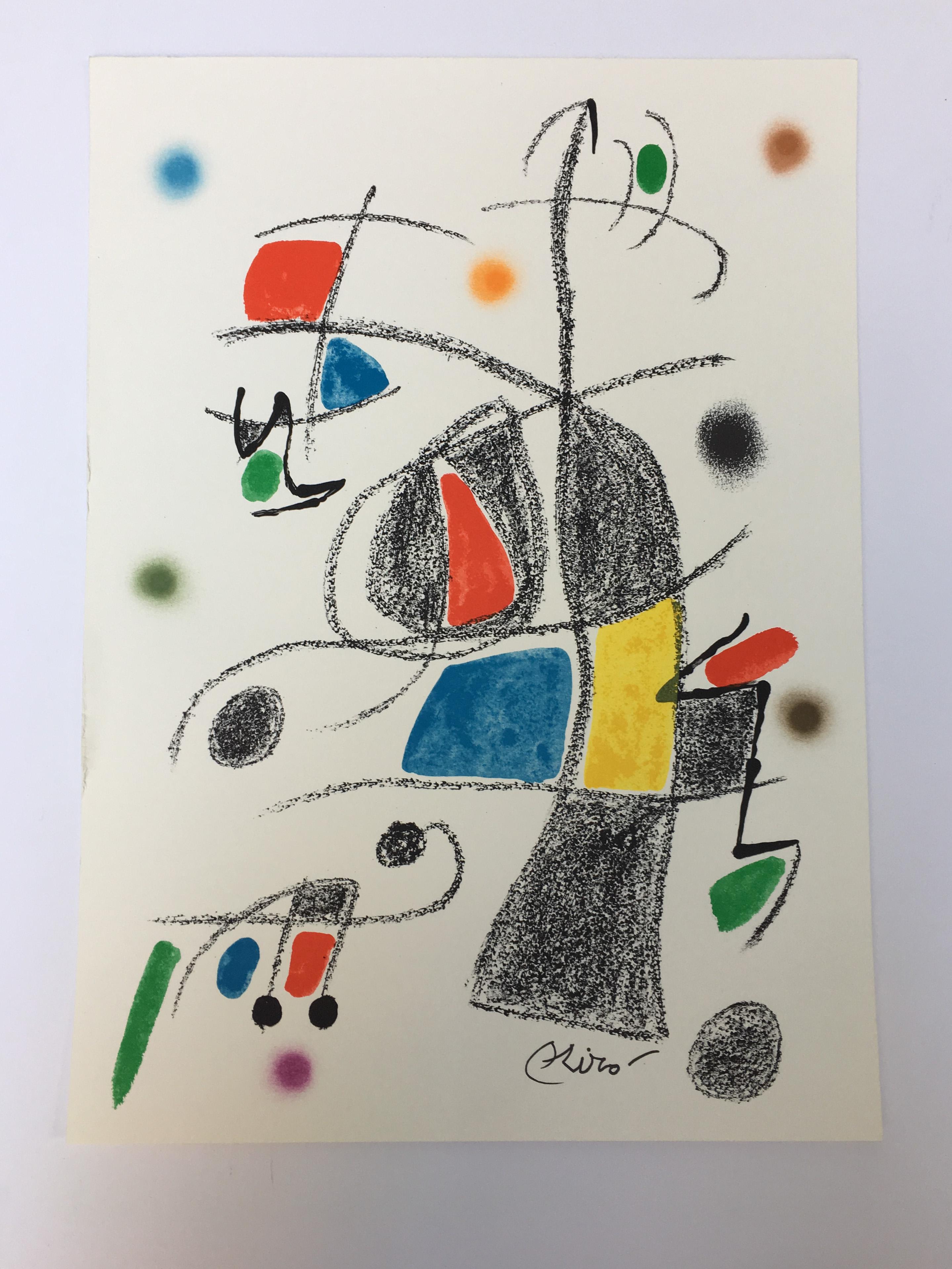 Maravillas con Variaciones Acrosticas 2 - Modern Print by Joan Miró