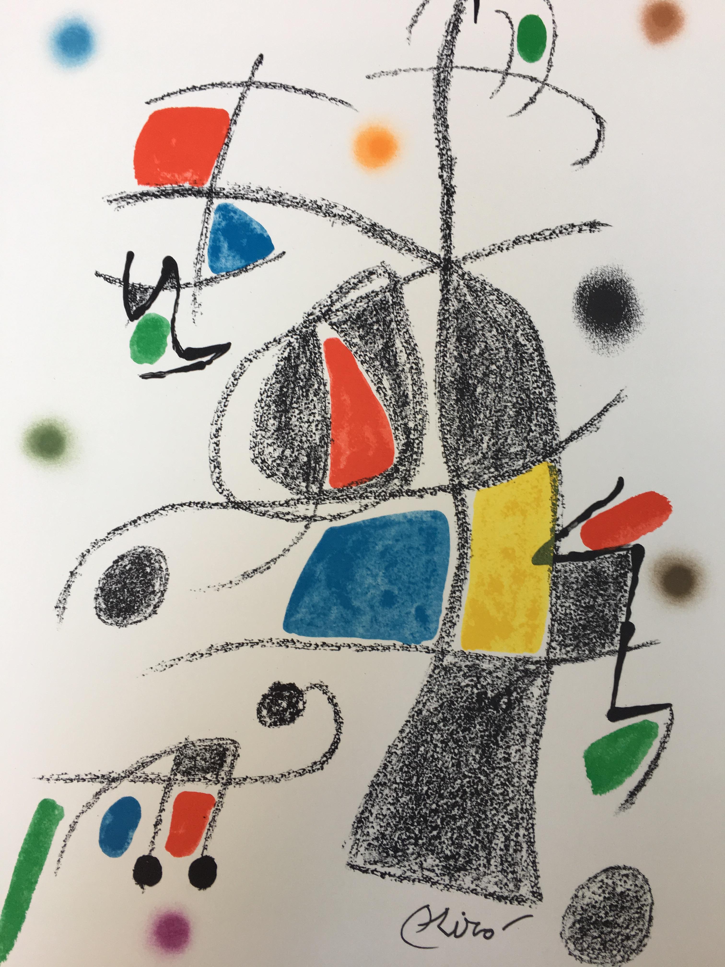 Joan Miró Abstract Print - Maravillas con Variaciones Acrosticas 2