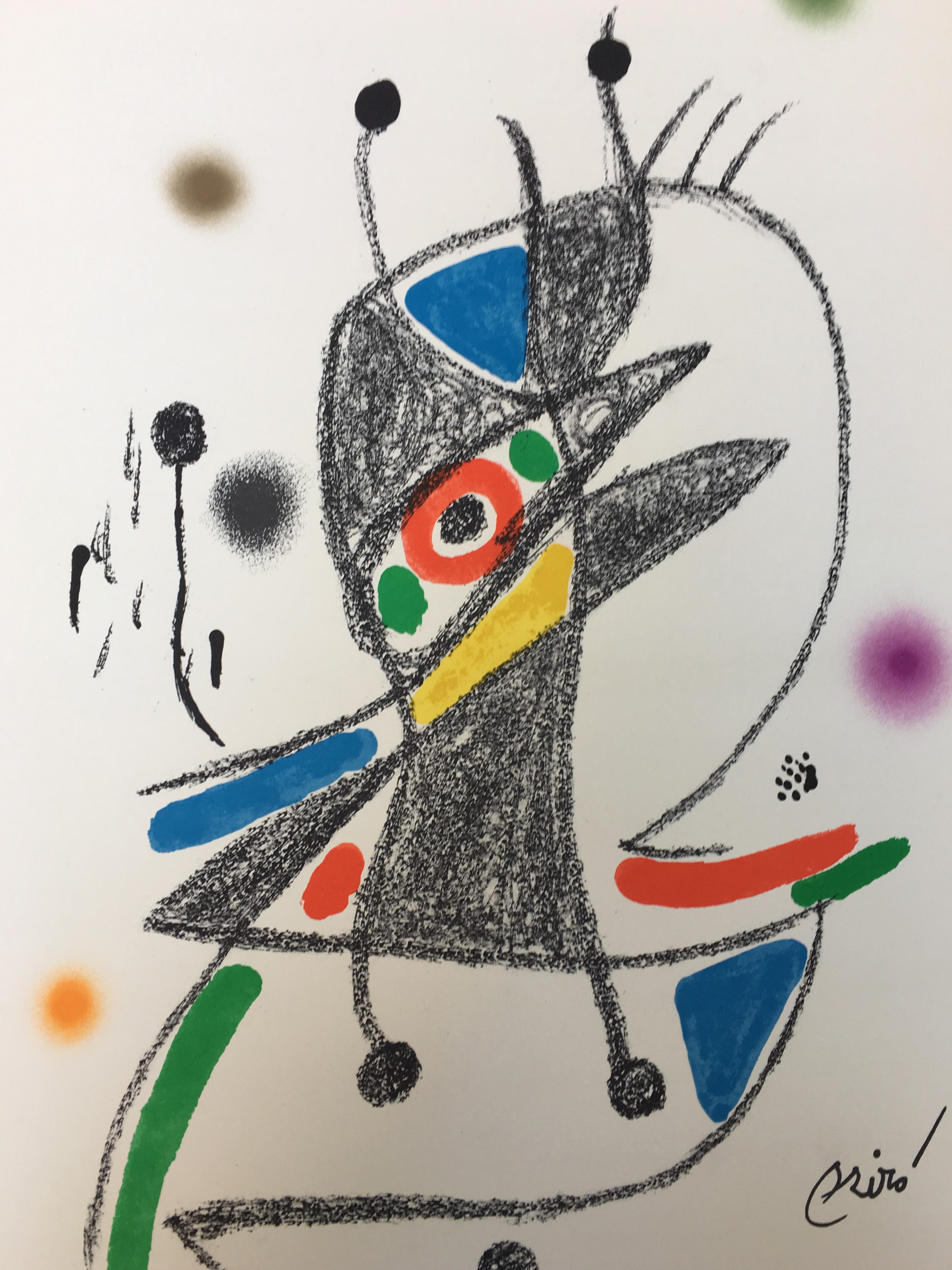 Joan Miró Abstract Print - Maravillas con Variaciones Acrosticas 5