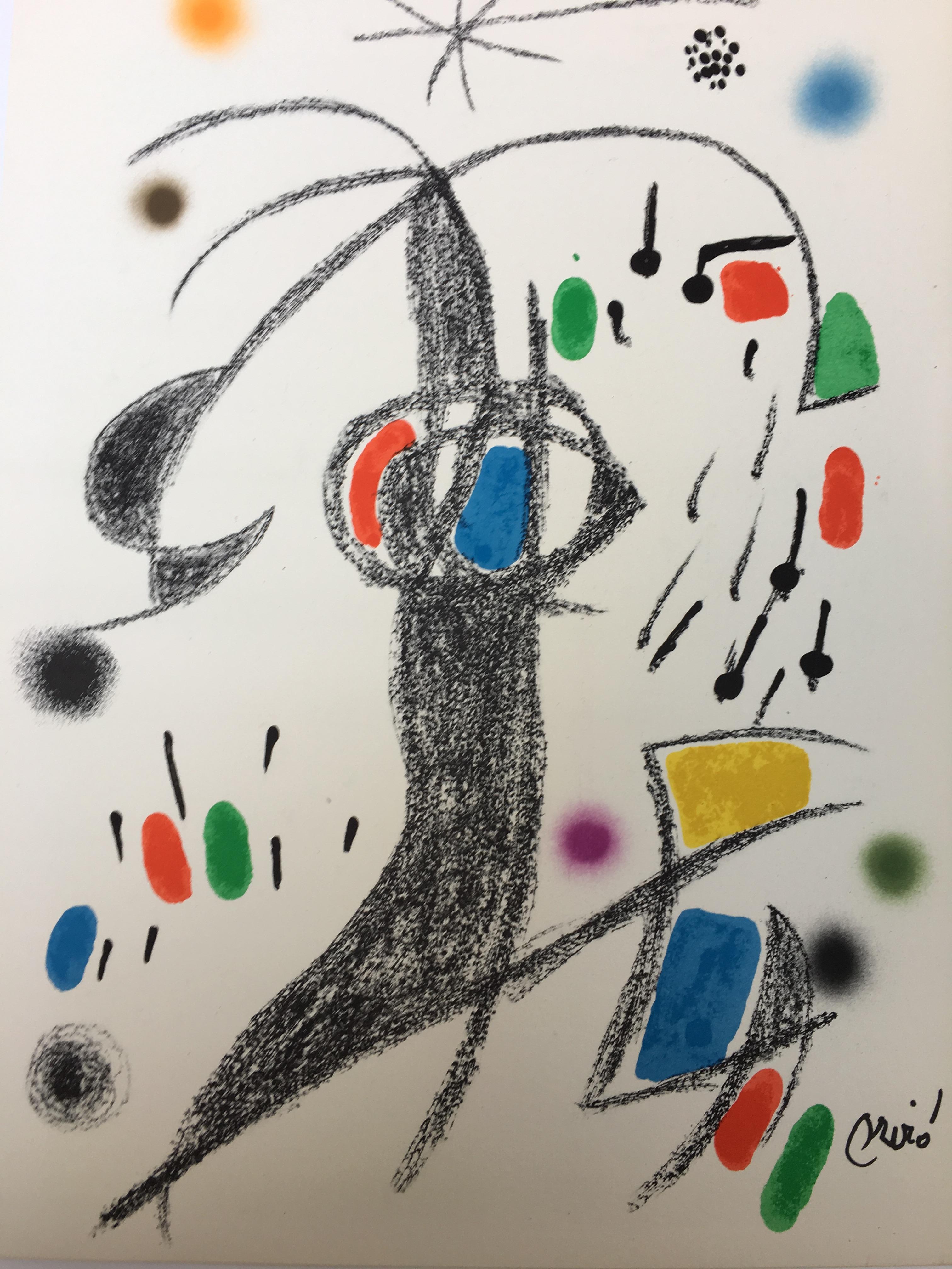 Maravillas con Variaciones Acrosticas 6 - Moderne Print par Joan Miró