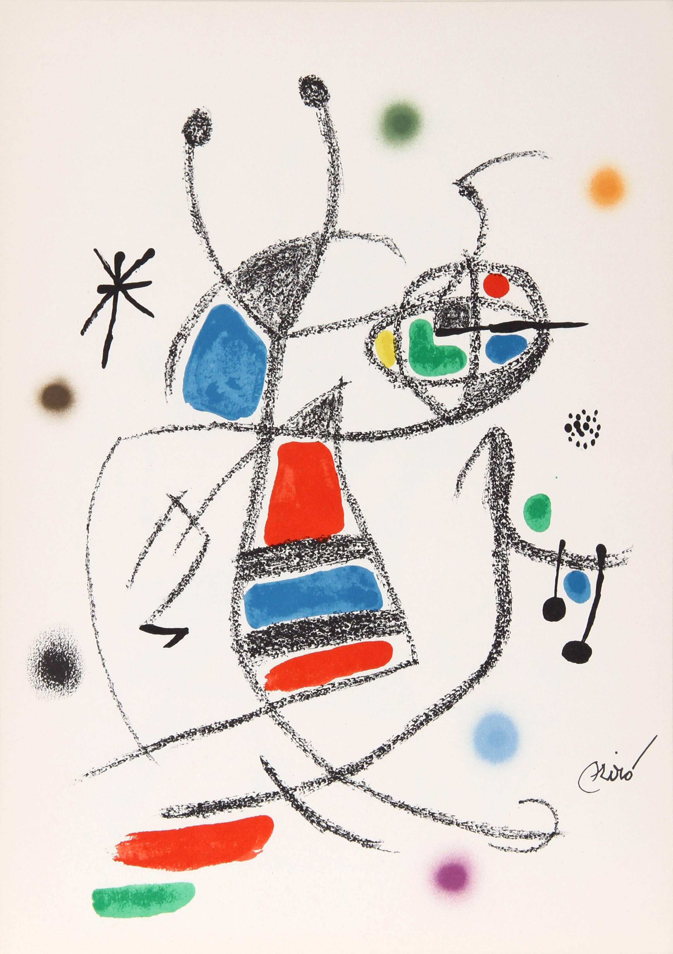 Maravillas con Variaciones Acrosticas en el Jardin de Miro (Number 10) - Print by Joan Miró
