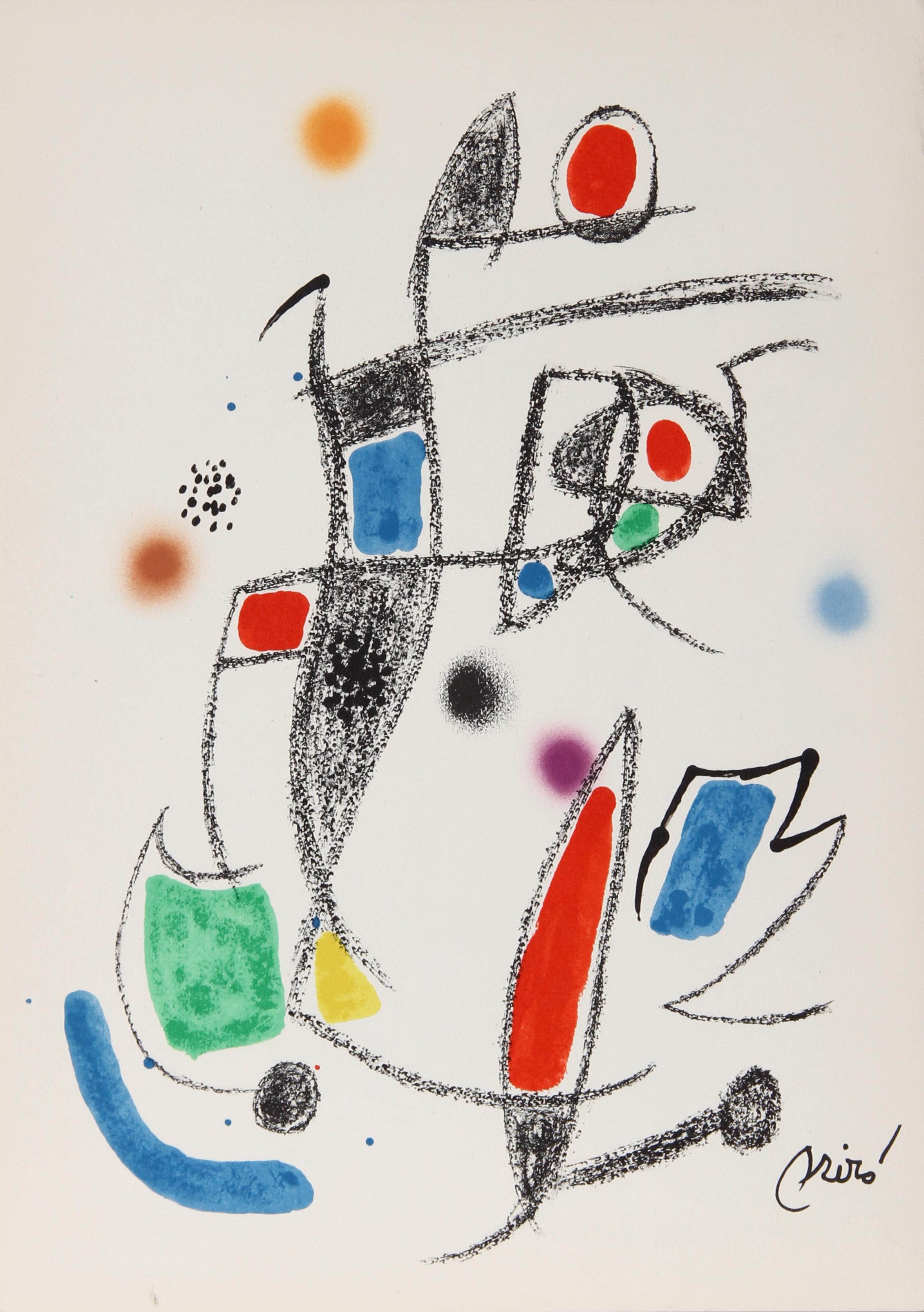 Maravillas con Variaciones Acrosticas en el jardin de Miro (Number 12) - Print by Joan Miró
