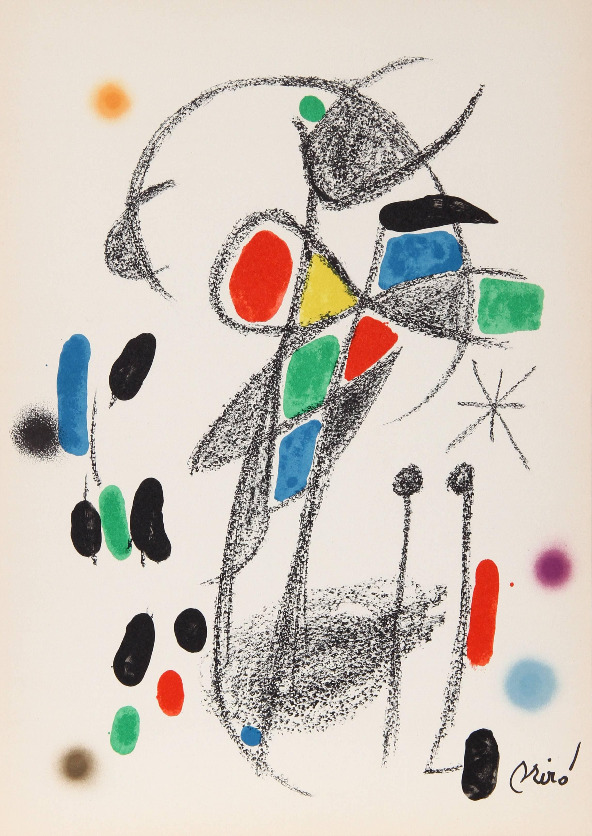Maravillas con Variaciones Acrosticas en el Jardin de Miro (Number 20) - Print by Joan Miró