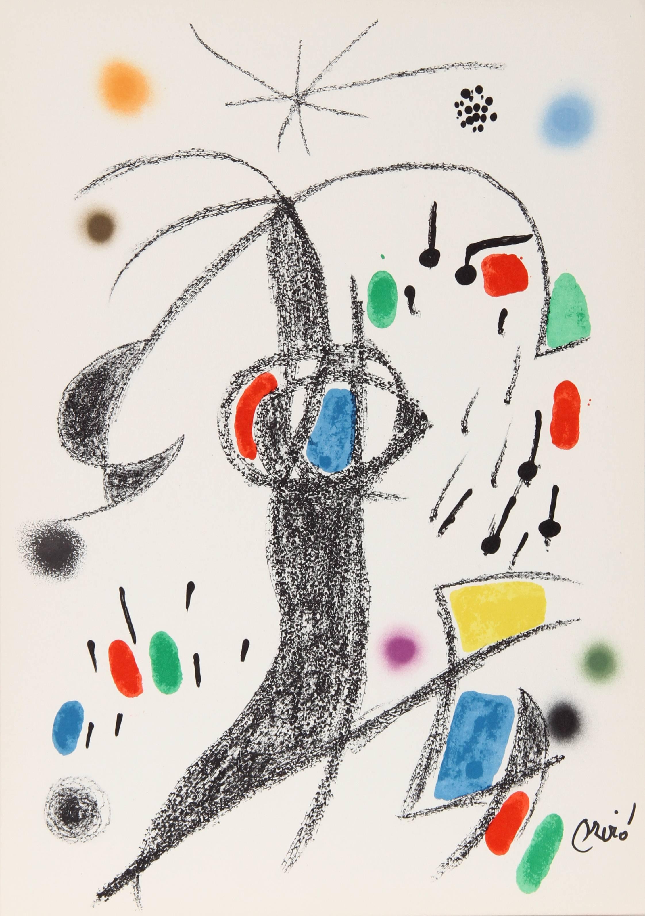  Maravillas con Variaciones Acrosticas en el Jardin de Miro (Number 21) - Print by Joan Miró