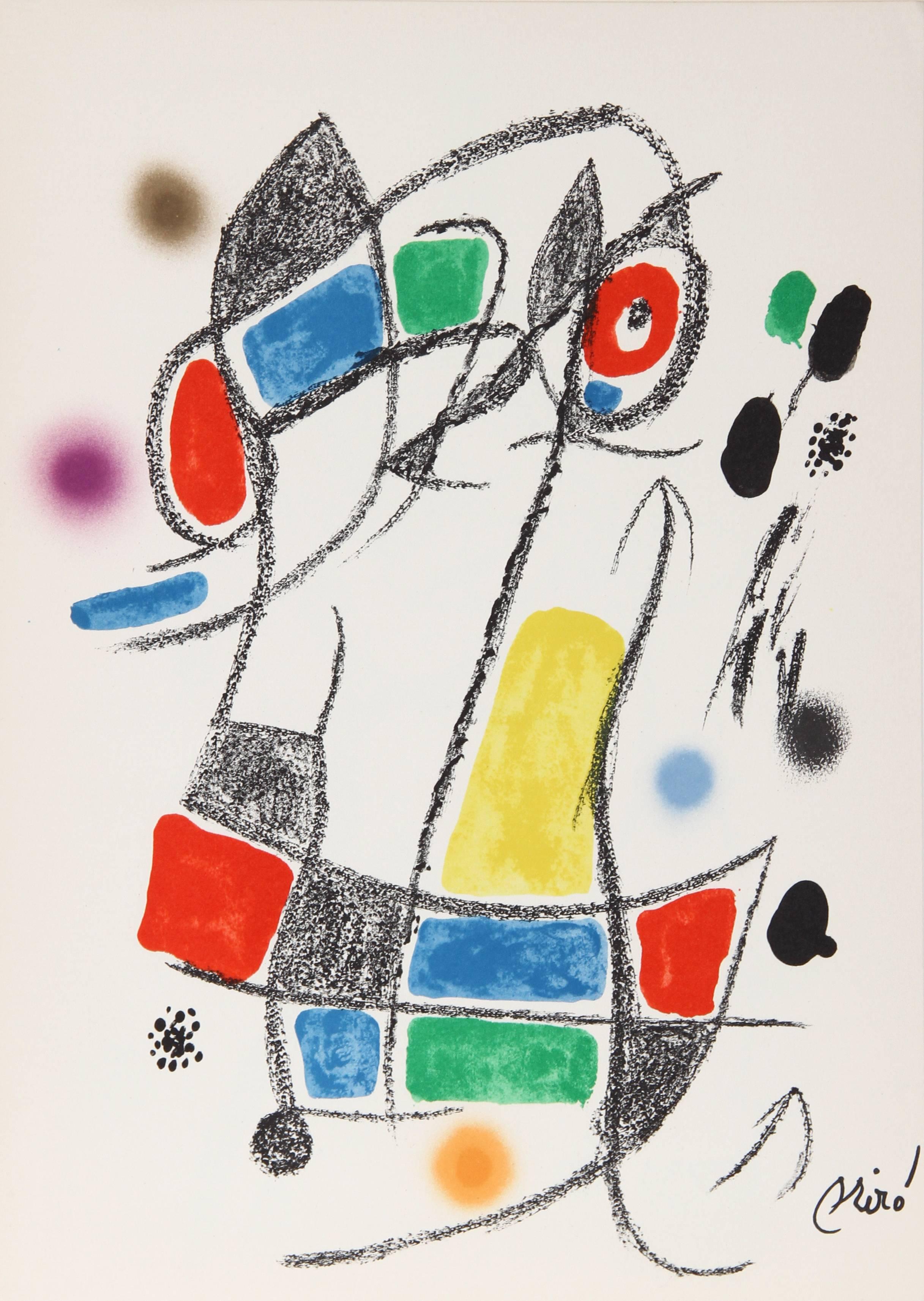  Maravillas mit Variations Acrosticas en el Jardin de Miro (Nr. 3) – Print von Joan Miró