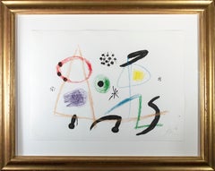 'Maravillas Con Variaciones Acrósticas En El Jardín De Miró' signed in pencil