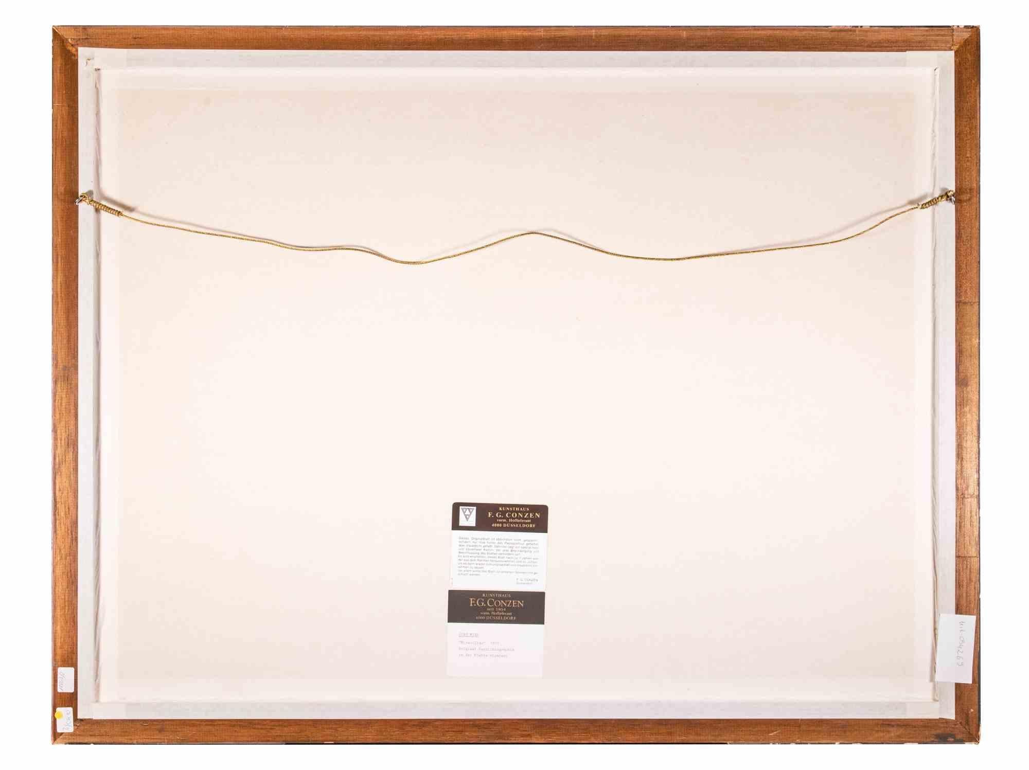 Maravillas con variaciones Acrosticas is an original contemporary artwork realized by Joan Mirò in 1975.

Mixed colored lithograph on Guarro Paper. Edition of 1500.

Signed in plate on the lower right

Good conditions except for a light yellowing of