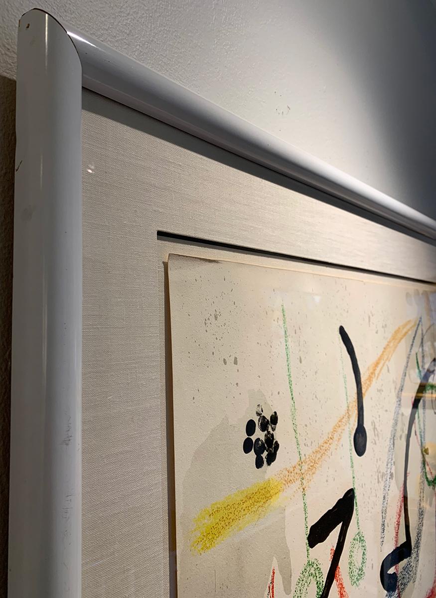 'Maravillas Con Variations Acrósticas 7' by Joan Miró, Lithograpgh For Sale 2