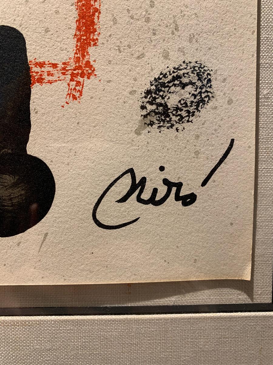 'Maravillas Con Variations Acrósticas 7' by Joan Miró, Lithograpgh For Sale 4
