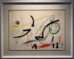 Maravillas Con Variations Acrósticas 7" von Joan Miró, Lithographie