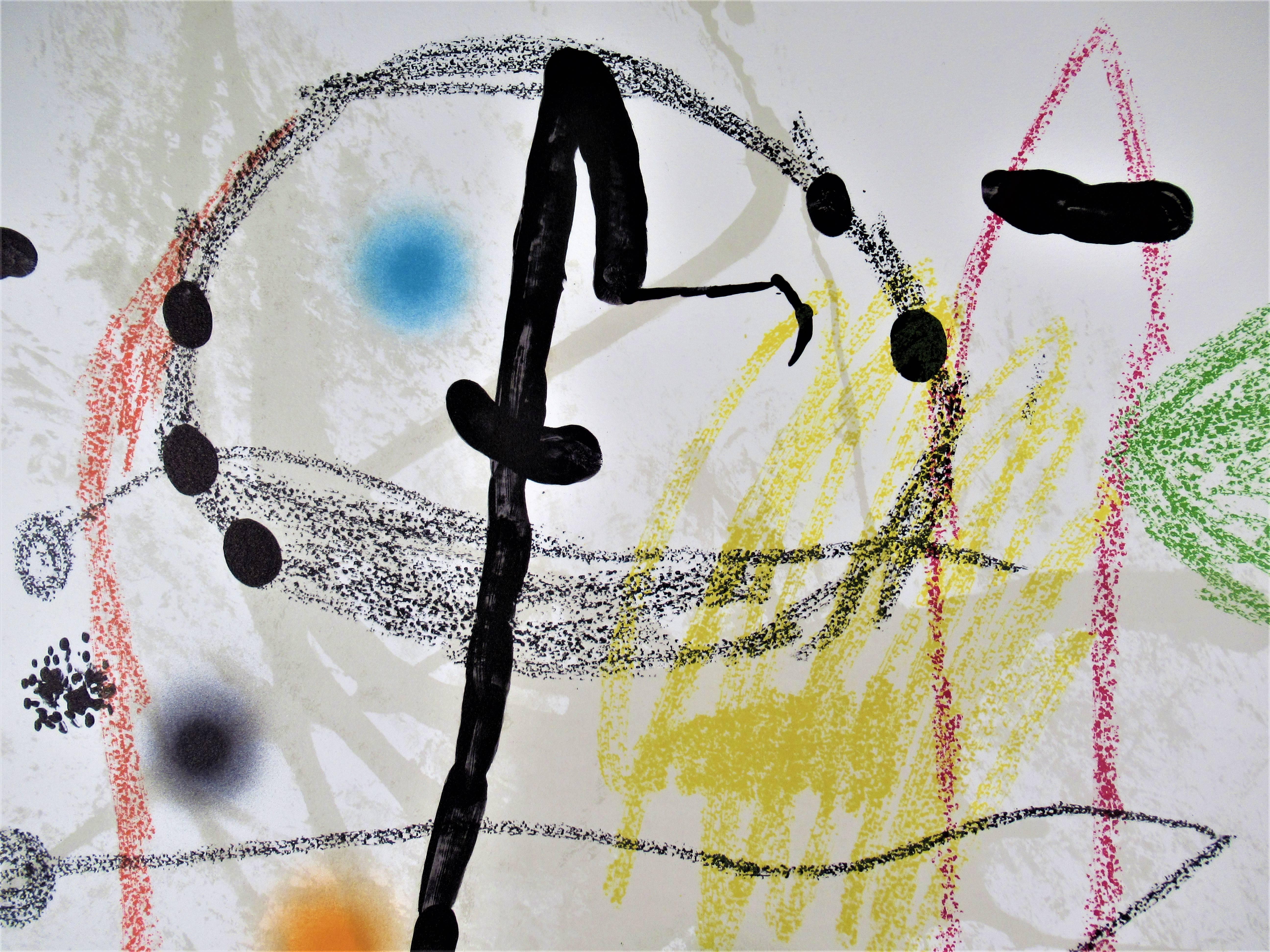 Maravillas Con Variations Acrosticas en el Jardin de Miro - Print by Joan Miró