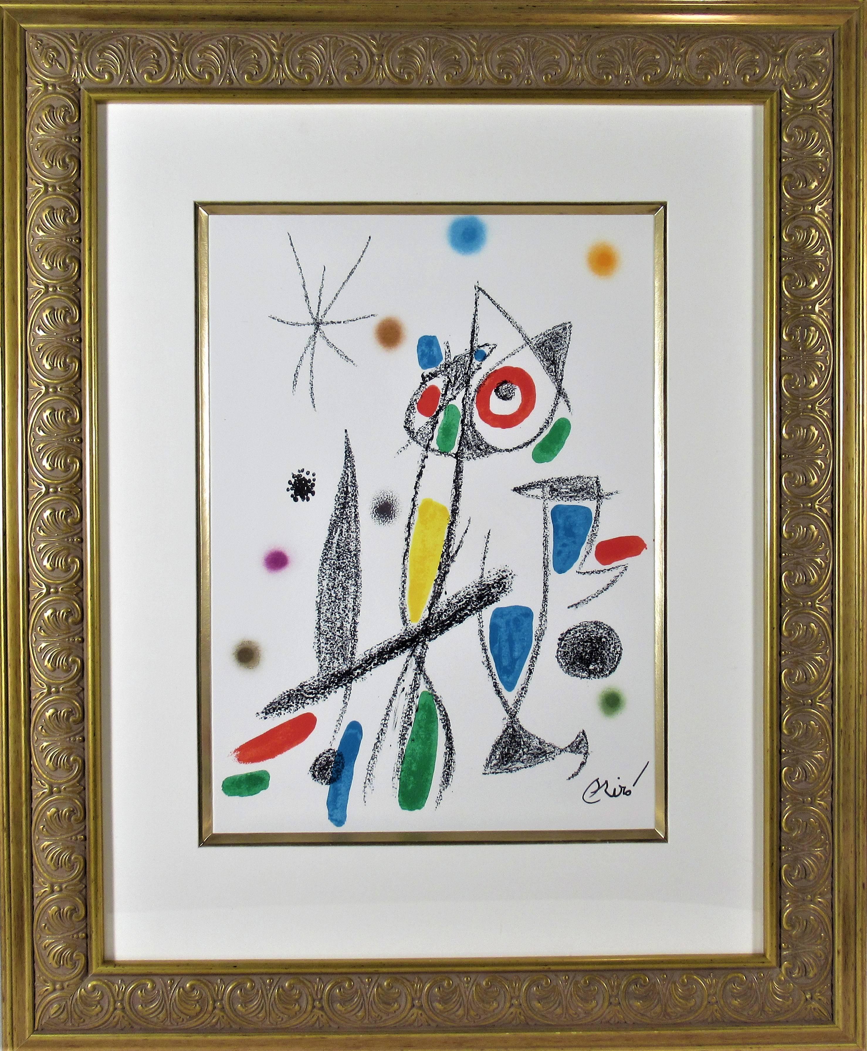 Joan Miró Abstract Print - Maravillas Con Variations Acrosticas en el Jardin de Miro