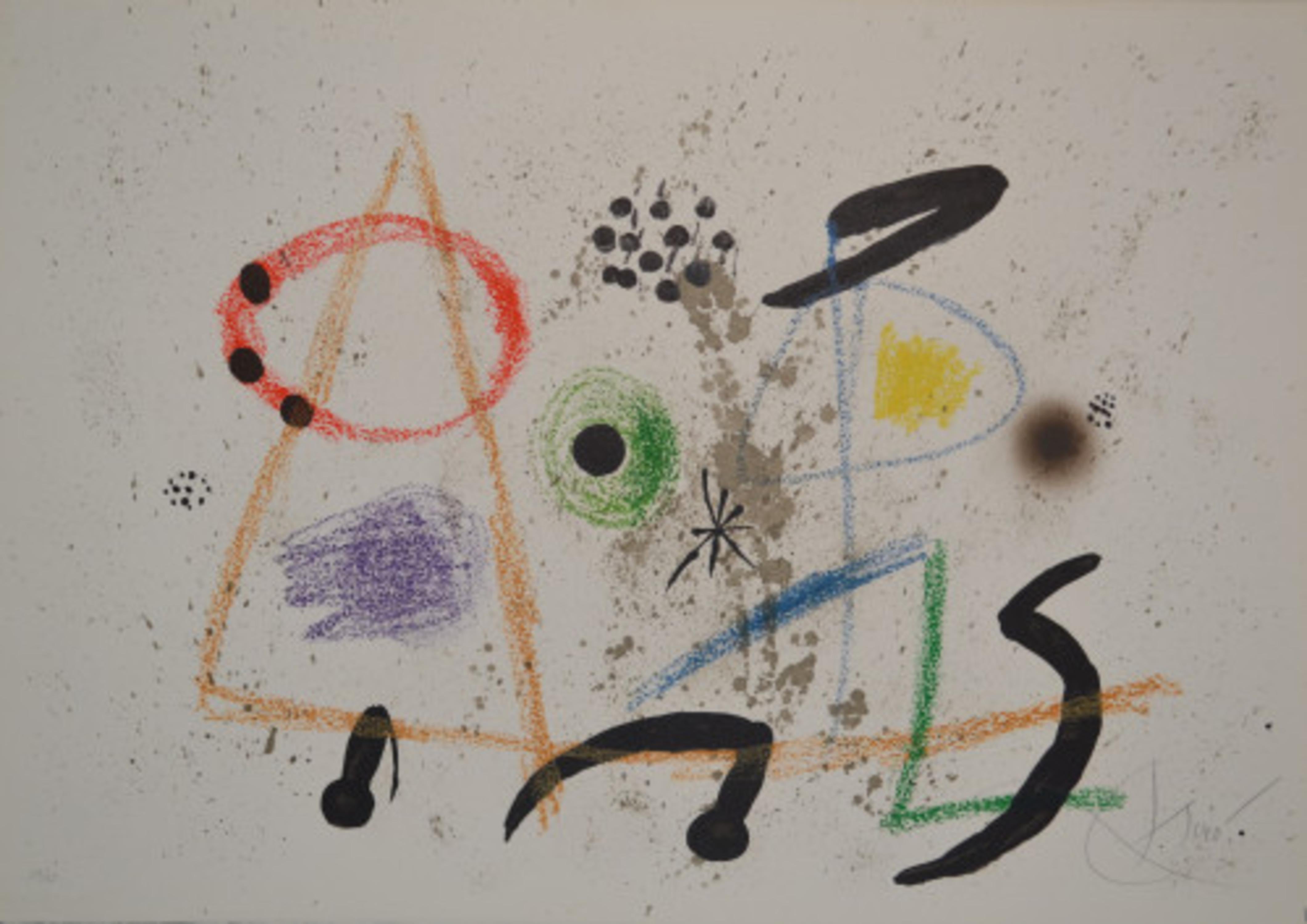 Maravillas - M1055 - Print by Joan Miró