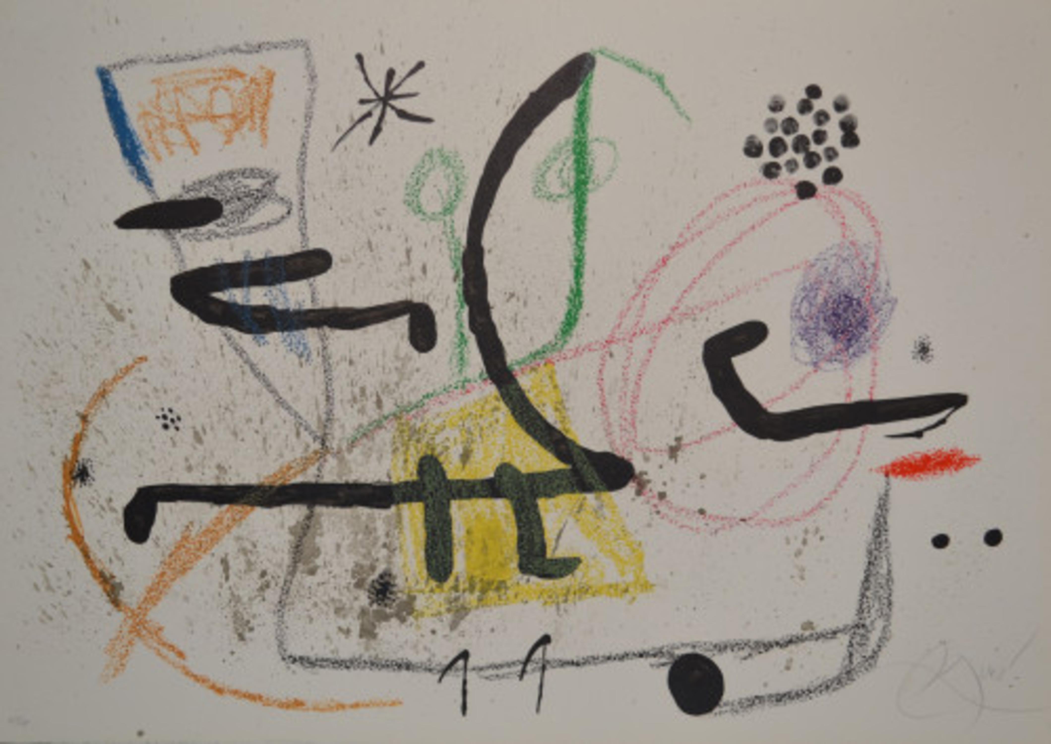 Maravillas - M1061 - Print by Joan Miró
