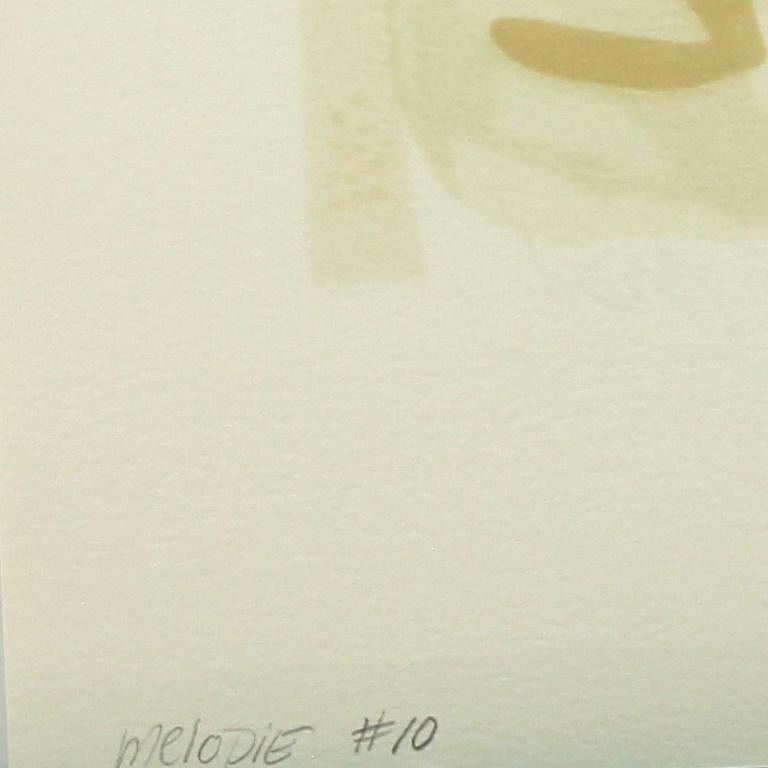 Melodie #10 plate-signed color lithograph from La Mélodie Acide by Joan Miró 2