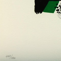 Melodie #5 plate-signed color lithograph from La Mélodie Acide by Joan Miró