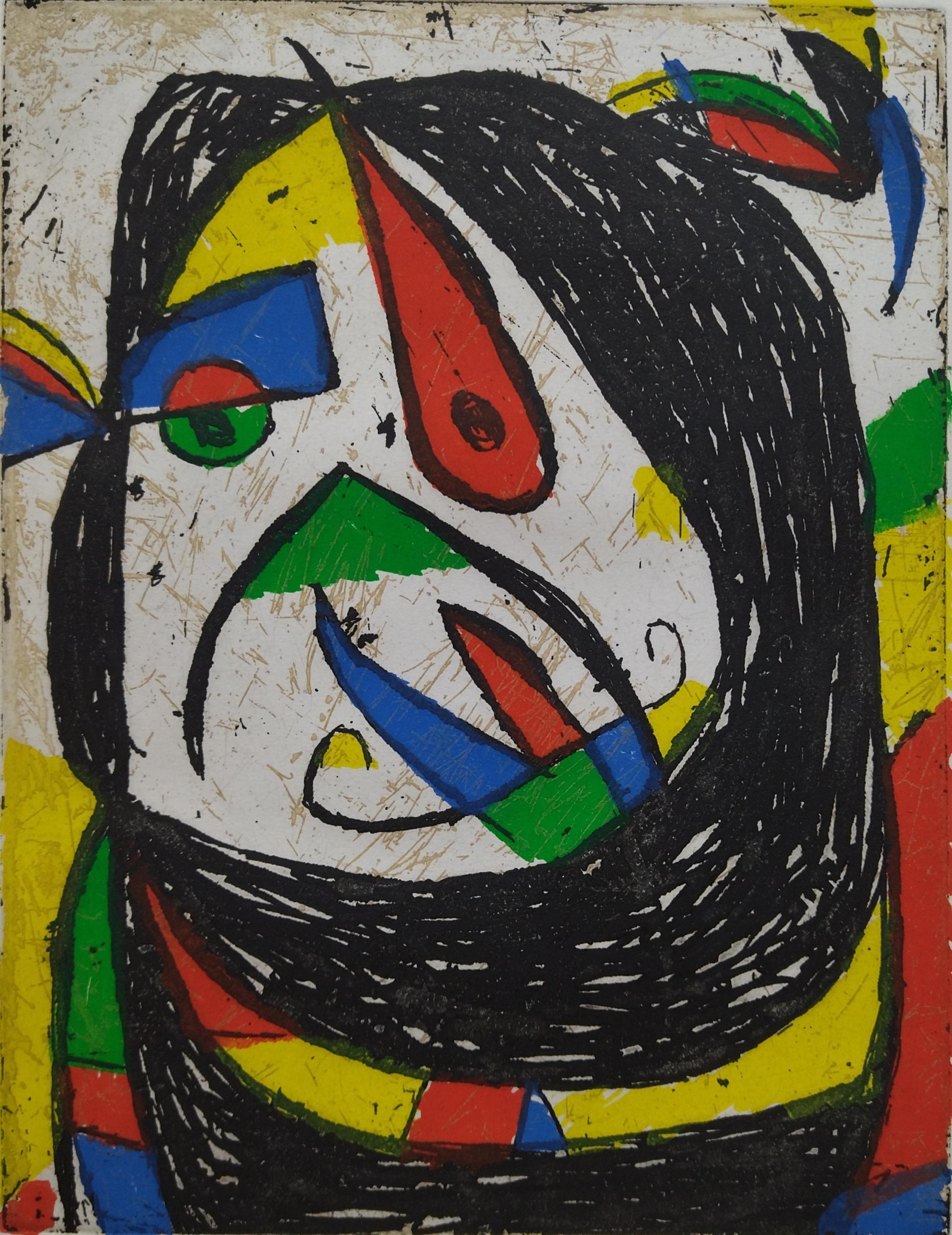 Miro   Barb IV  Grabado vertical 9
