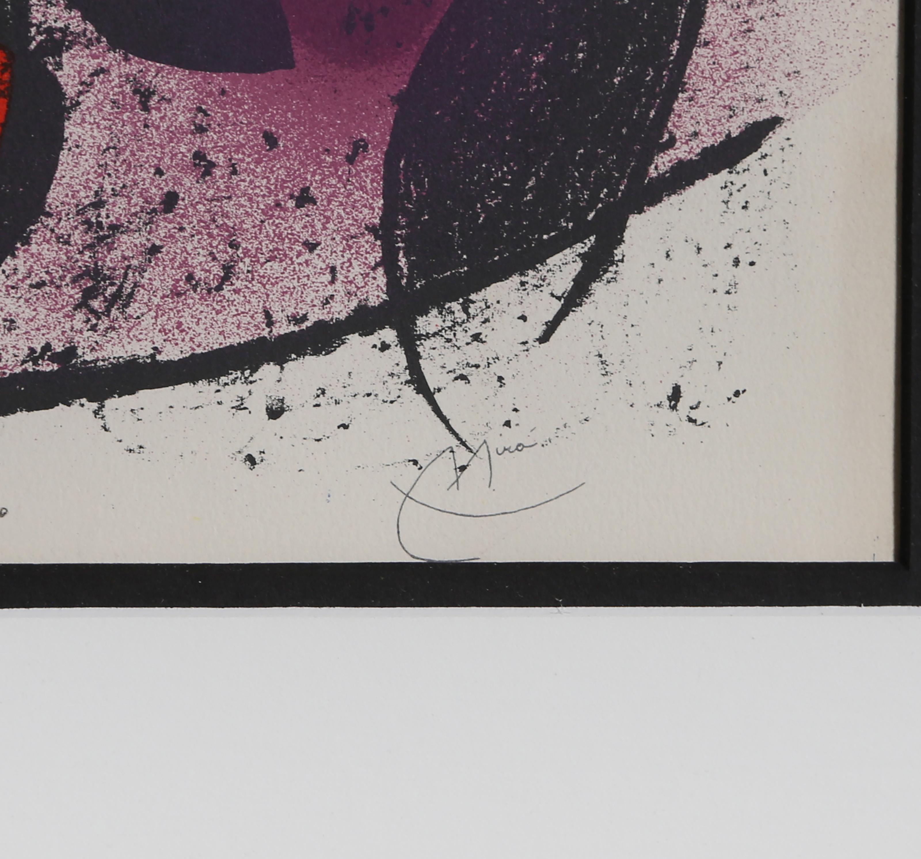 Miro a l'Encre I (Cramer 161), Litografía surrealista de Joan Miro - Print de Joan Miró