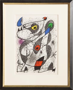 Miro a l
Encre II, Surrealist Lithograph by Joan Miro