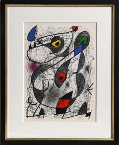 Miro a l
Encre II, Surrealist Lithograph by Joan Miro