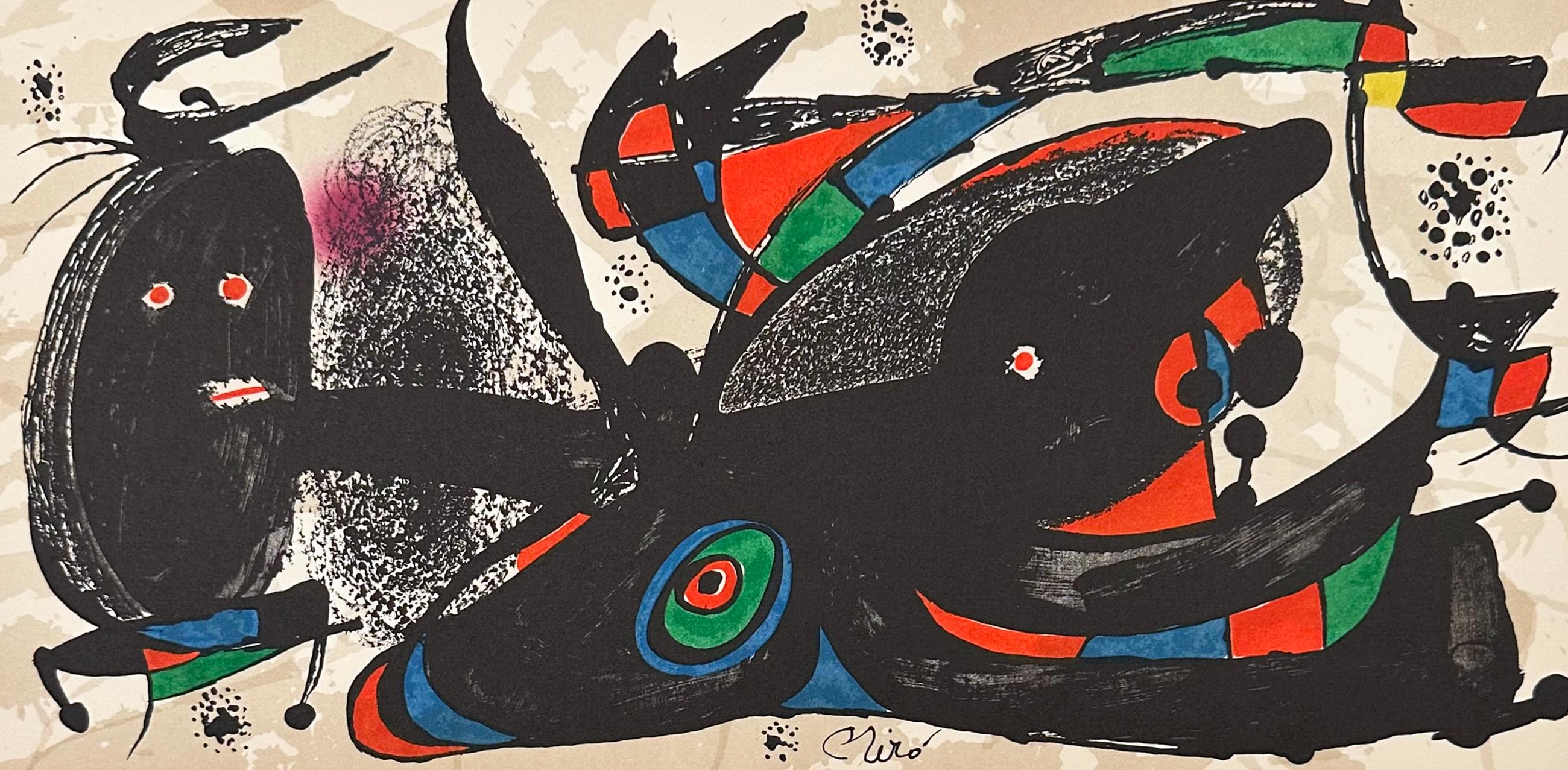Joan Miró Abstract Print - Miro as Sculptor