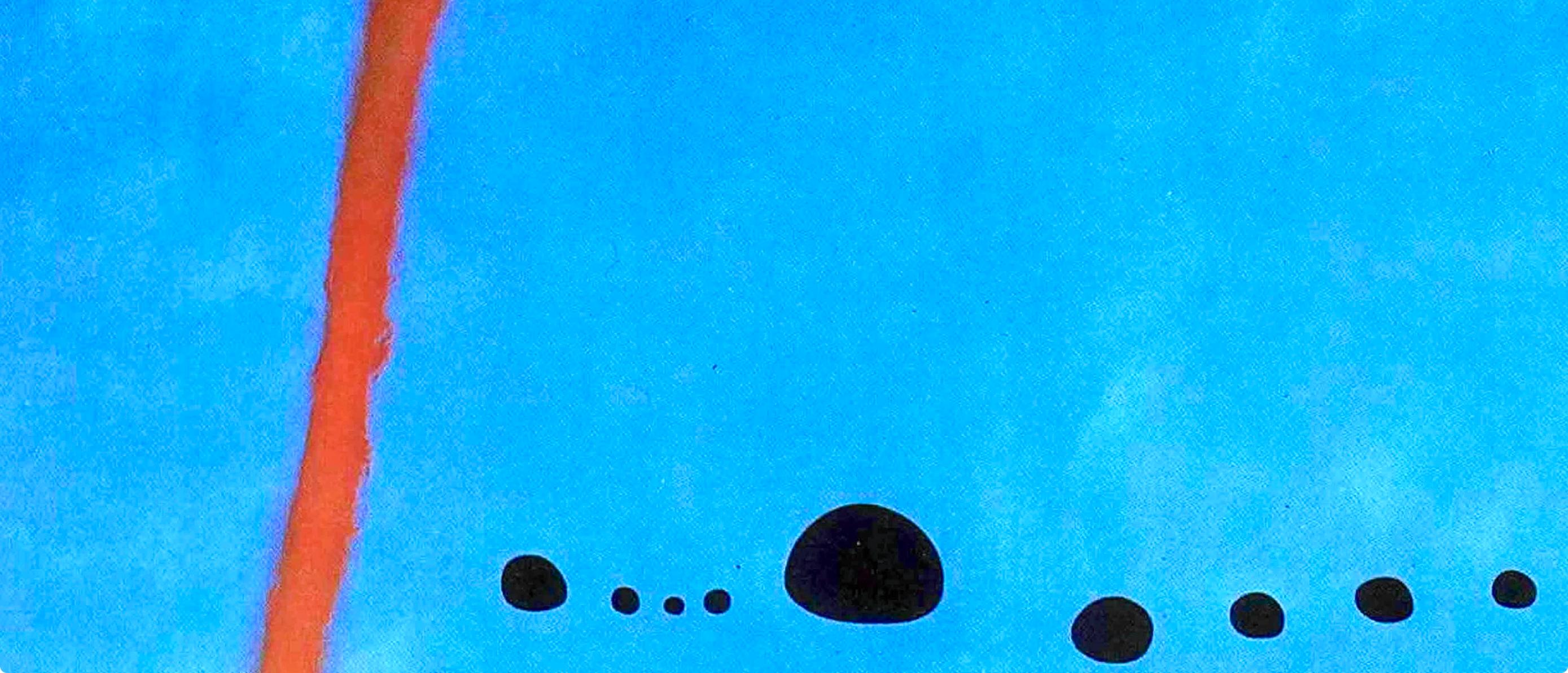 Miró, Bleu Il (Cramer 69; Dupin 292; Mourlot 286-294) (después) - Print Surrealista de Joan Miró