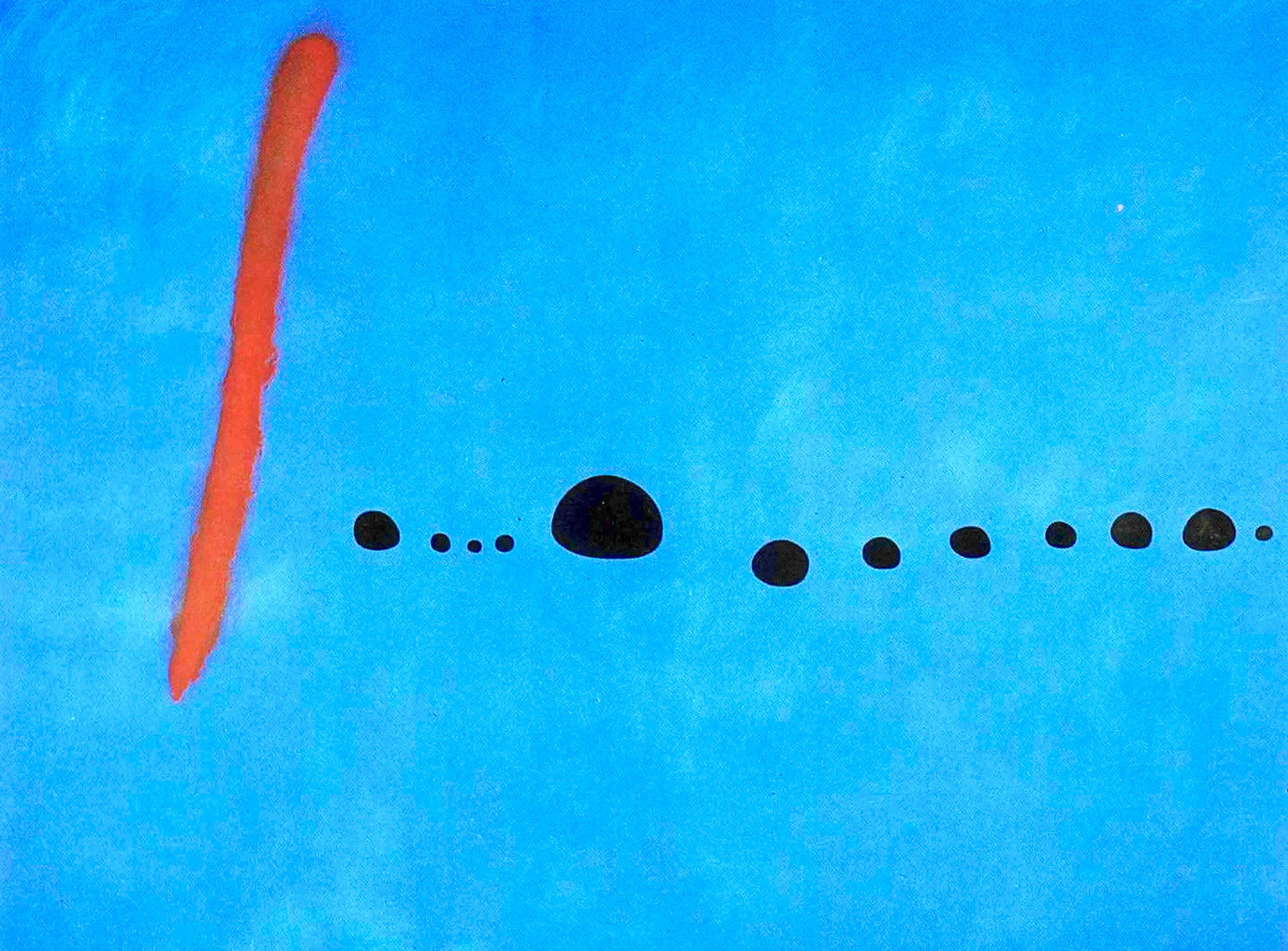 Abstract Print de Joan Miró - Miró, Bleu Il (Cramer 69; Dupin 292; Mourlot 286-294) (después)
