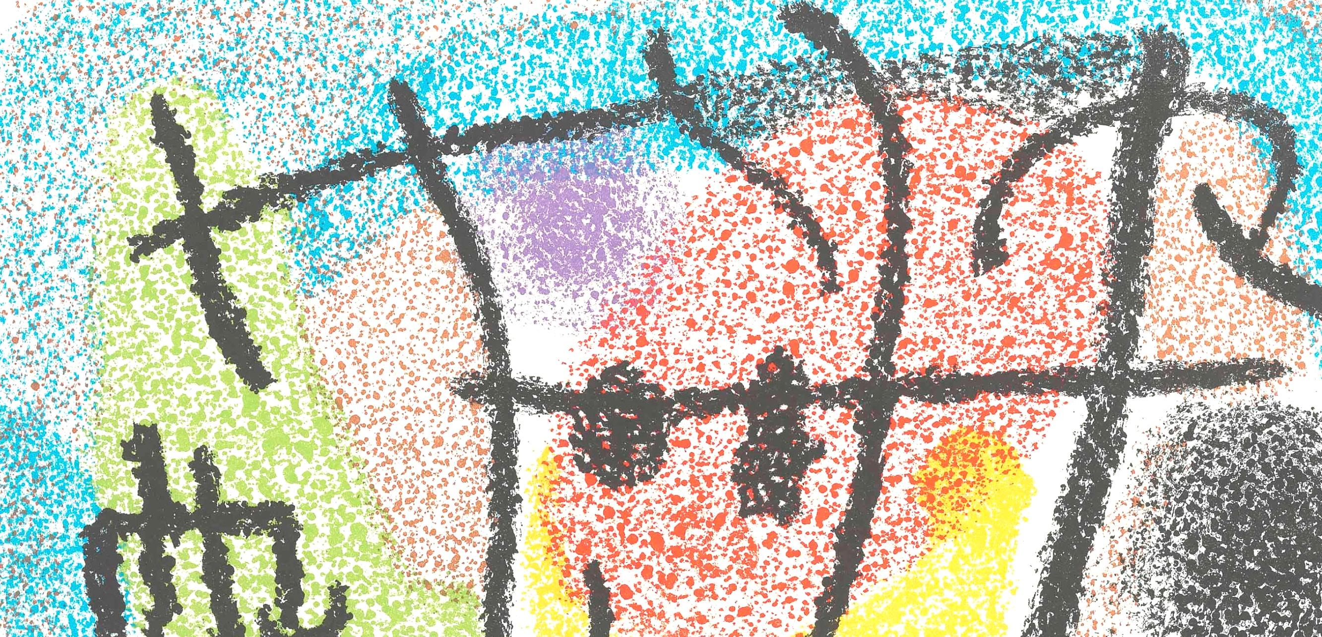 Miró, Cartones (Cramer 103; Mourlot 382-383), Cartones (después) - Print de Joan Miró
