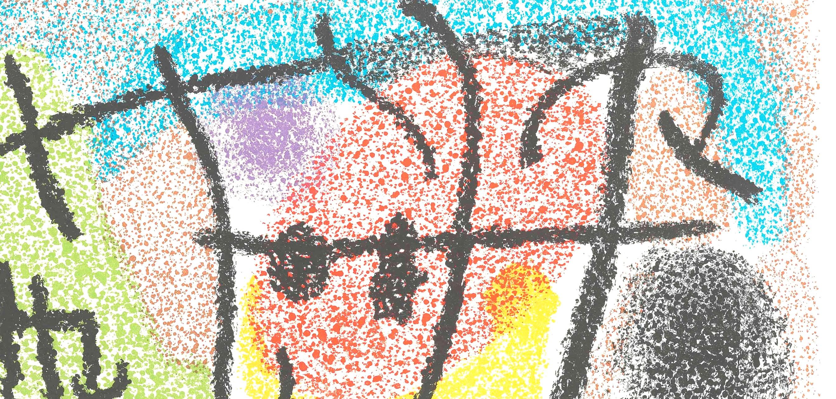 Miró, Cartones (Cramer 103; Mourlot 382-383), Cartones (después) - Print Surrealista de Joan Miró