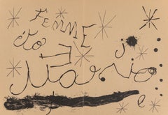Miró, Composition (Cramer 102; Mourlot 428-449), Derrière le miroir (after)