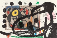 Miró, Composition (Cramer 102; Mourlot 428-449), Derrière le miroir (after)
