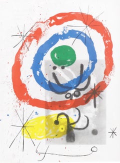 Miró, Komposition (Cramer 102; Mourlot 428-449), Derrière le miroir (nach)