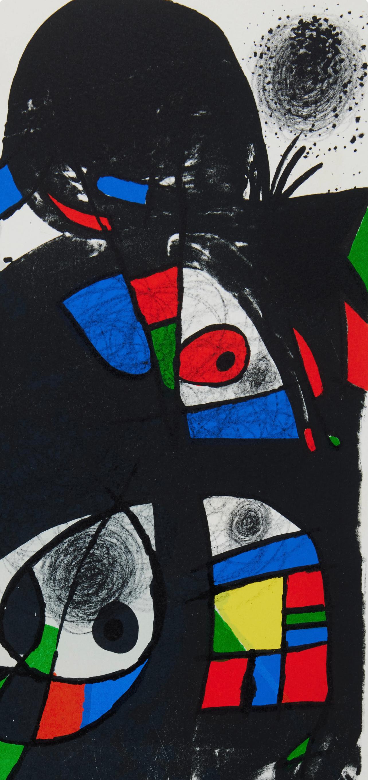 Miró, Composition (Cramer 1080), San Lazzaro et ses Amis, XXe Siècle (after) - Print by Joan Miró
