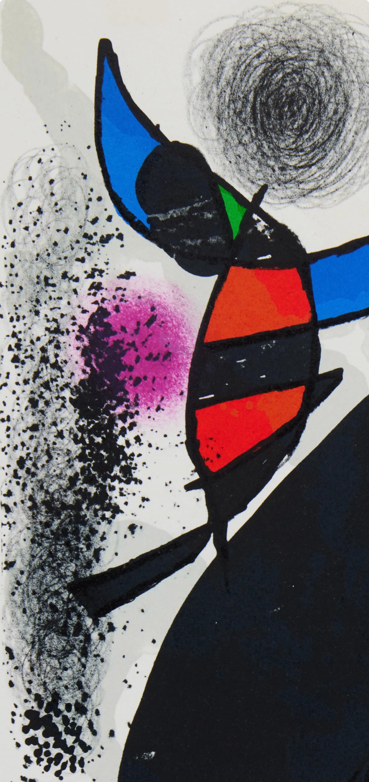 Miró, Composition (Cramer 1080), San Lazzaro et ses Amis, XXe Siècle (after) For Sale 2