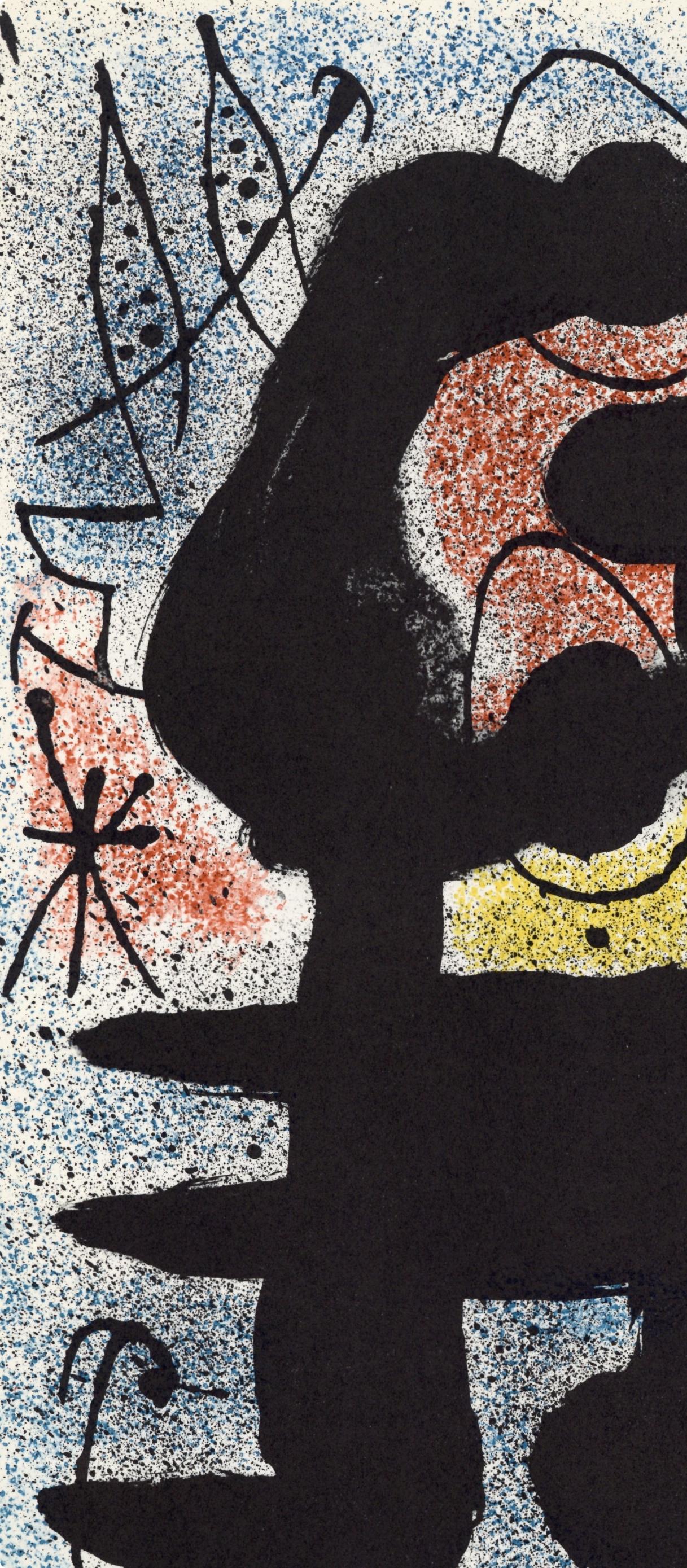 Miró, Composition (Cramer 112; Mourlot 439-442), Derrière le miroir (after) - Surrealist Print by Joan Miró