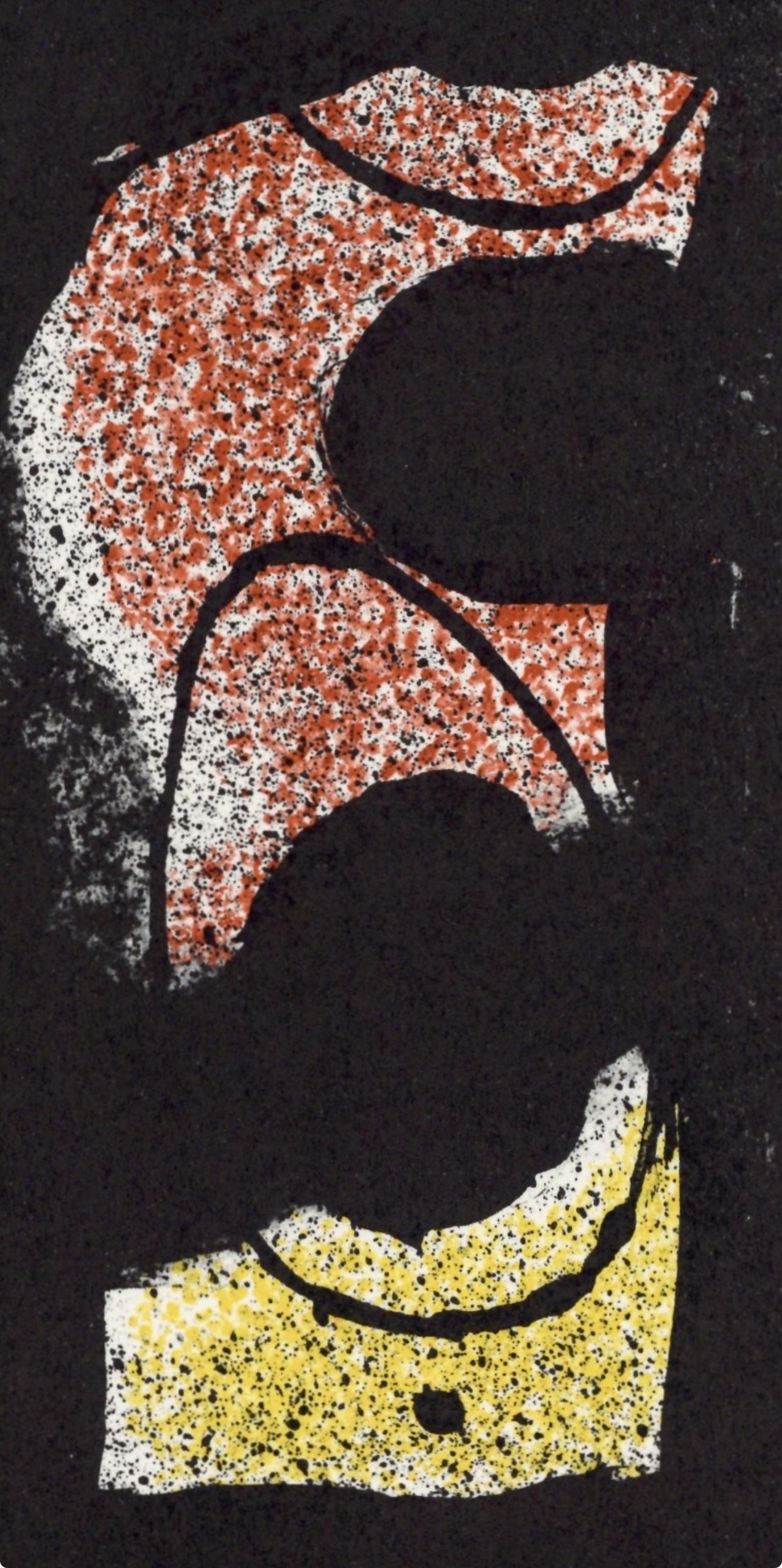 Miró, Composition (Cramer 112; Mourlot 439-442), Derrière le miroir (after) For Sale 1